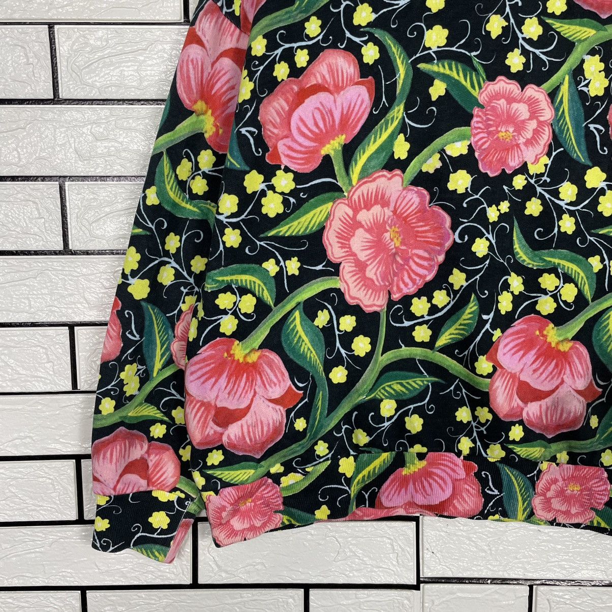 Desigual Desigual Flower Design Pullover Hoodie Size US M / EU 48-50 / 2 - 3 Thumbnail