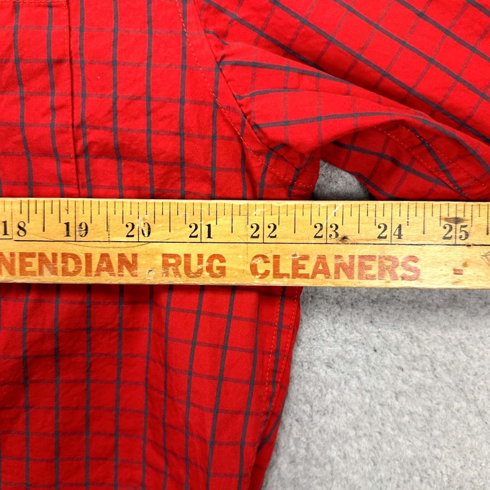 Vintage VINTAGE Ohio State Buckeyes Varsity Mens Button Down Shirt Medium Red Grid Check Casual Size US M / EU 48-50 / 2 - 7 Thumbnail