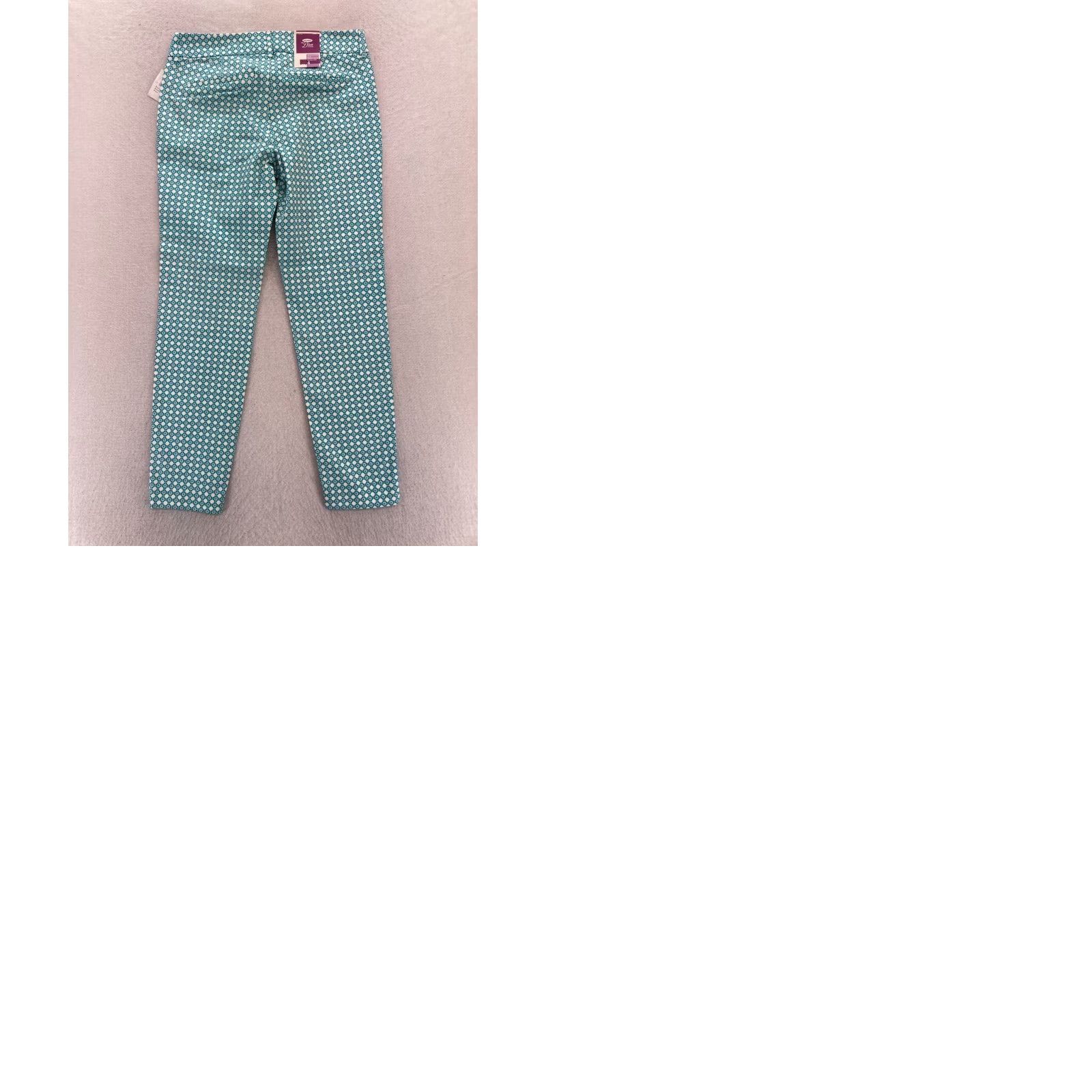 Old Navy Old Navy The Diva Pants Women's 4 Blue Stretch Fabric Slim Leg Ankle Crop Chino Size 27" / US 4 / IT 40 - 9 Thumbnail