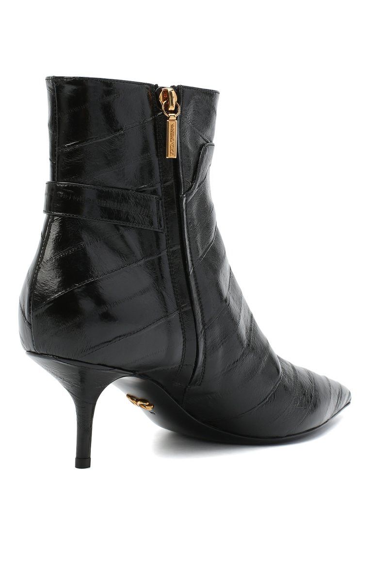 Dolce & Gabbana o1y0825 Ankle Boots in Black Size US 7.5 / IT 37.5 - 2 Thumbnail