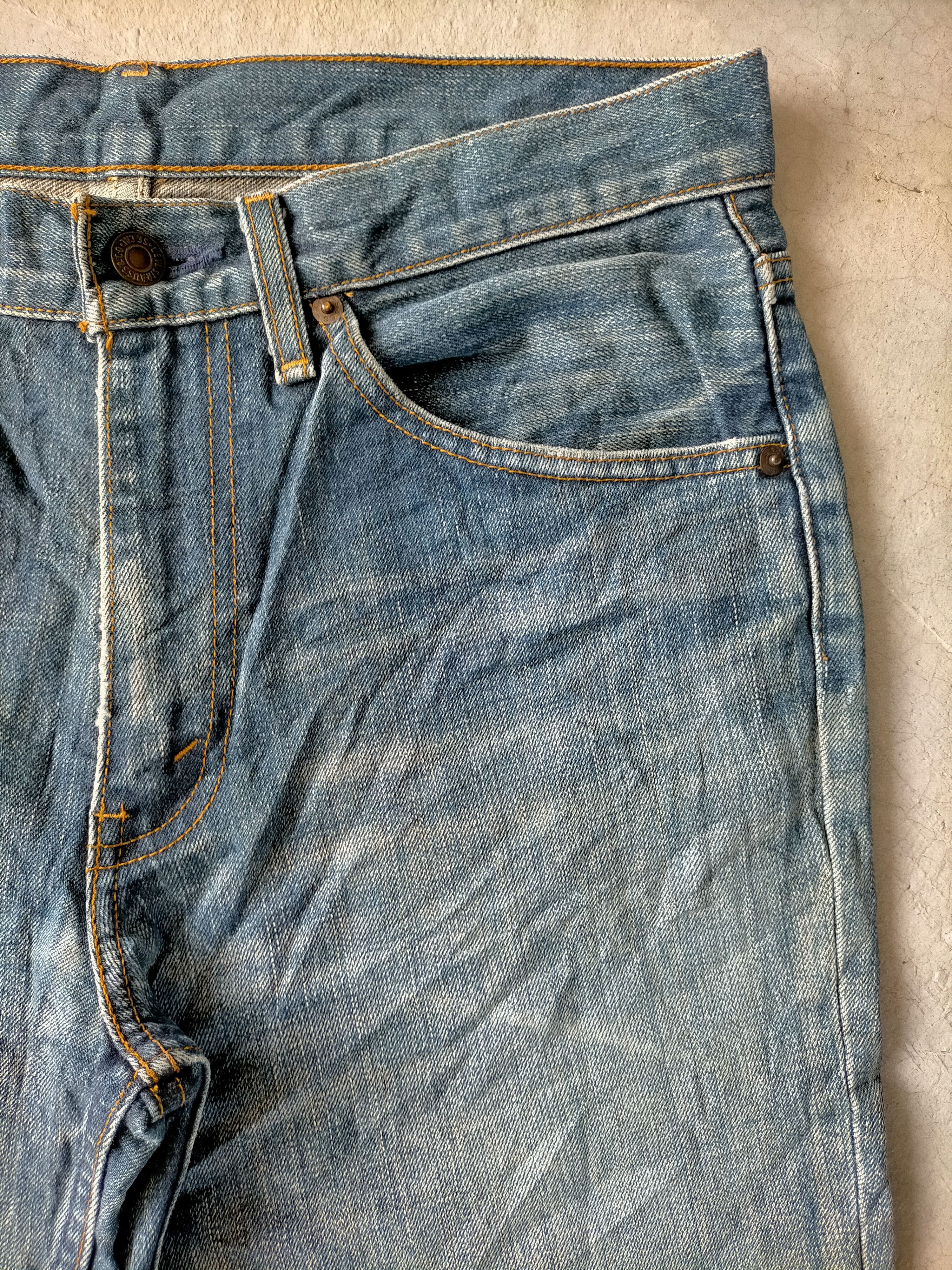 Levi's Japanese 🇯🇵 Flare Jeans Levis 517 Boot cut Denim Size US 32 / EU 48 - 5 Thumbnail