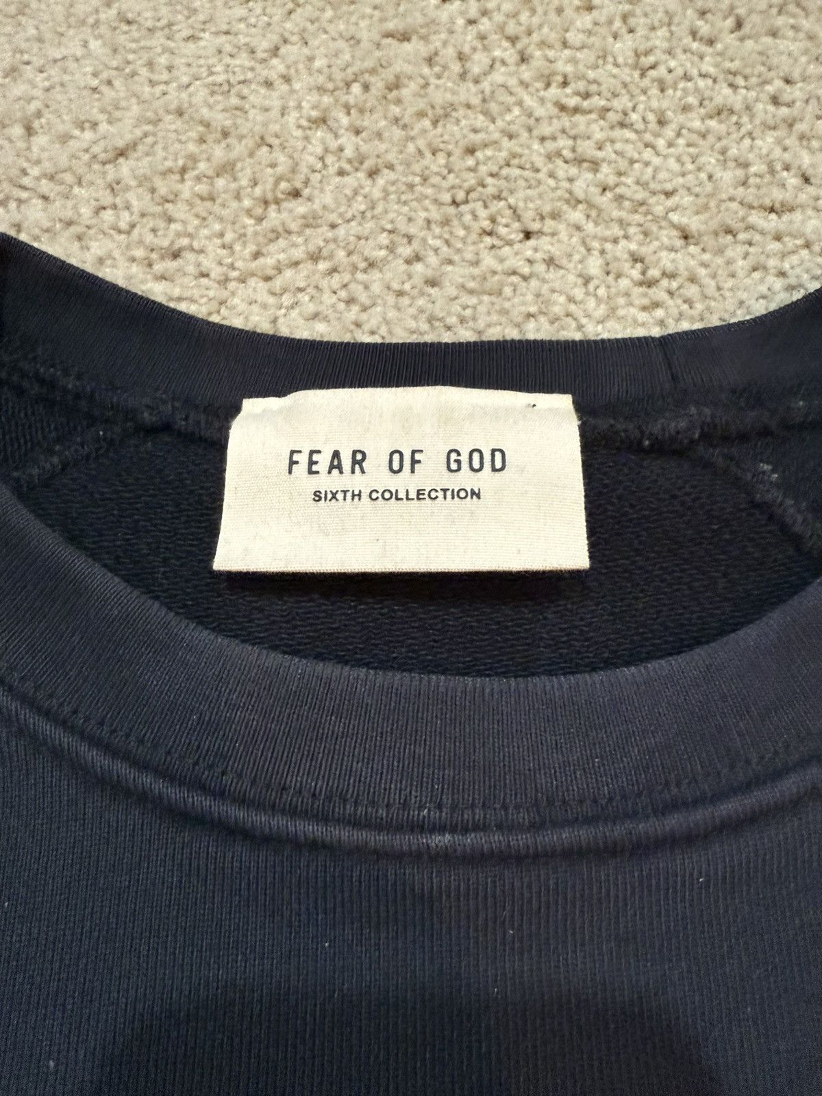 Fear of God Fear of God heavy terry SS sweatshirt Size US S / EU 44-46 / 1 - 3 Thumbnail