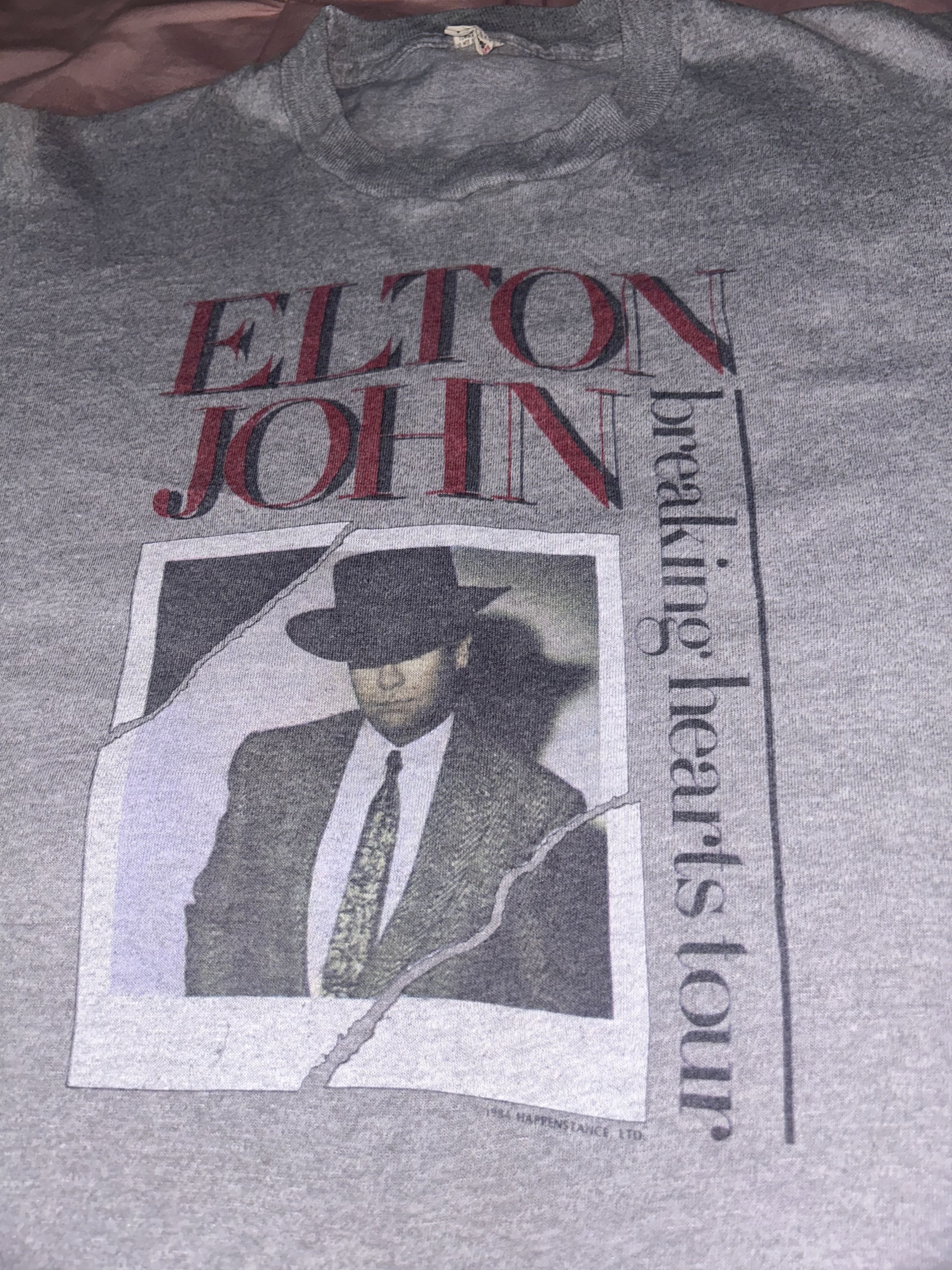 Other ELTON JHON 84' BREAKING HEARTS TOUR Size US L / EU 52-54 / 3 - 1 Thumbnail
