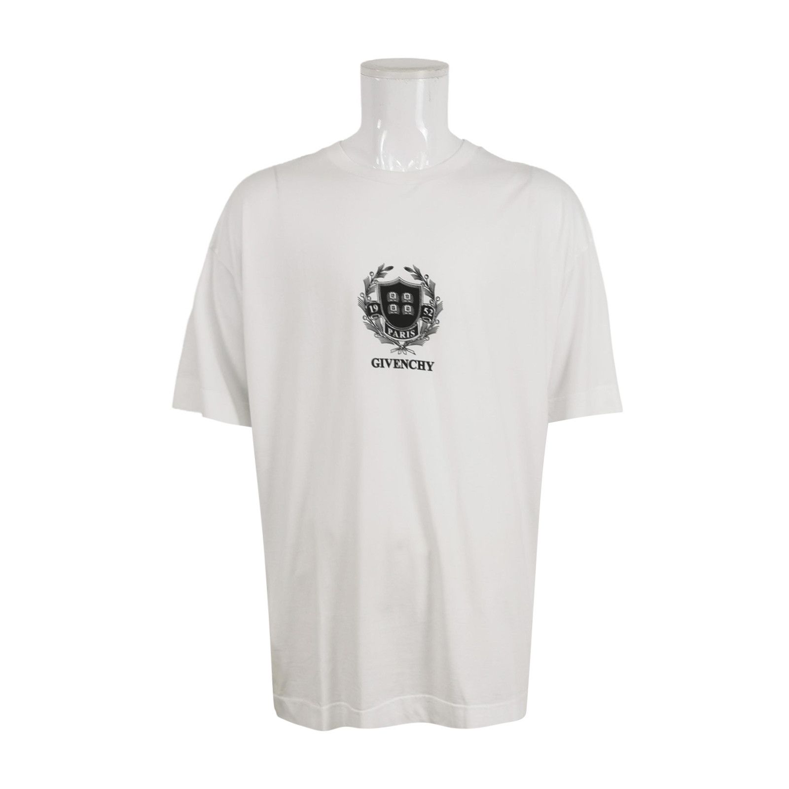 Givenchy Givenchy XXL Cotton Logo Crew Neck T-Shirt Size US XXL / EU 58 / 5 - 1 Thumbnail