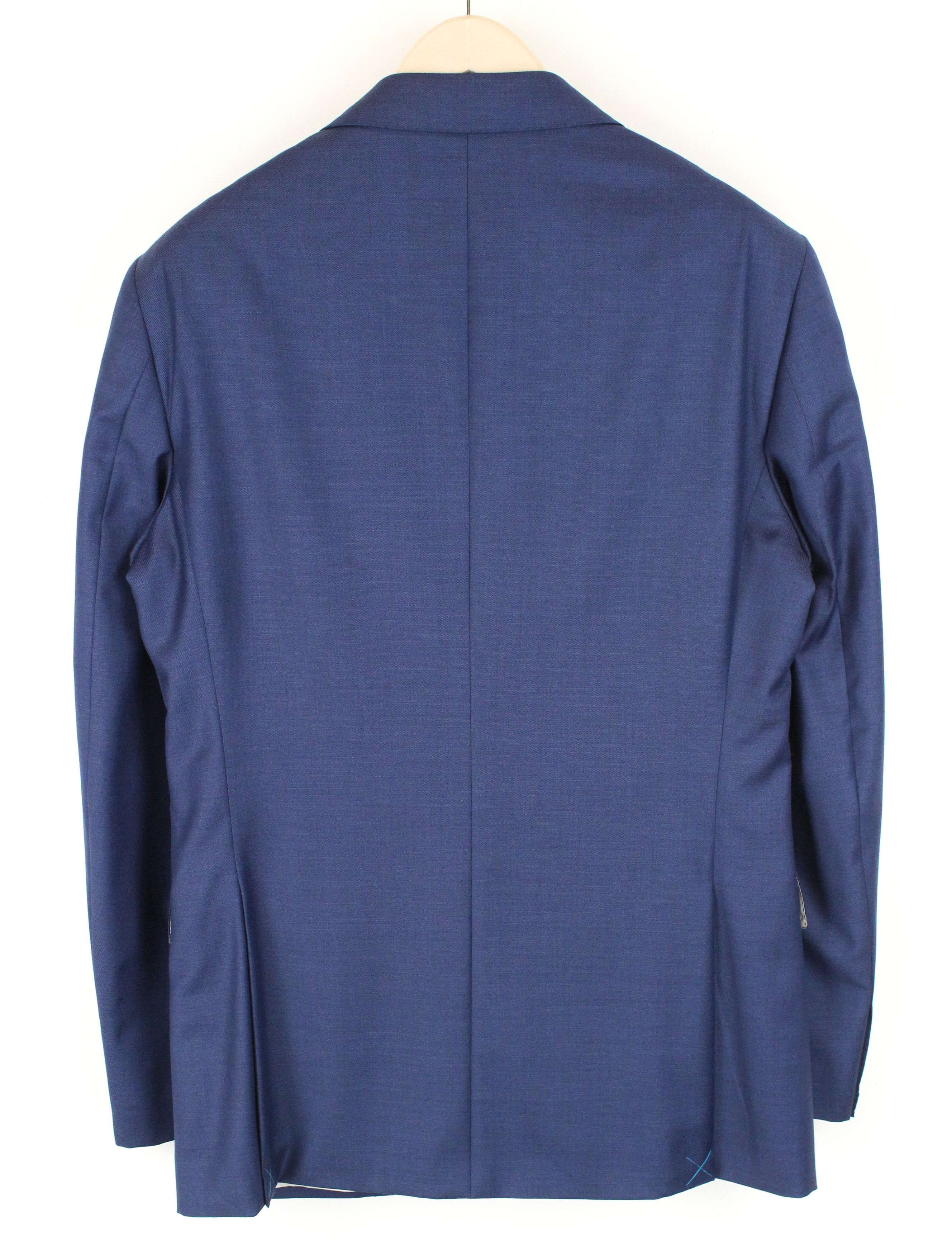 Suitsupply NAPOLI UK40L Wool Super110 Blue Lined Blazer 56810 Size 40L - 2 Thumbnail