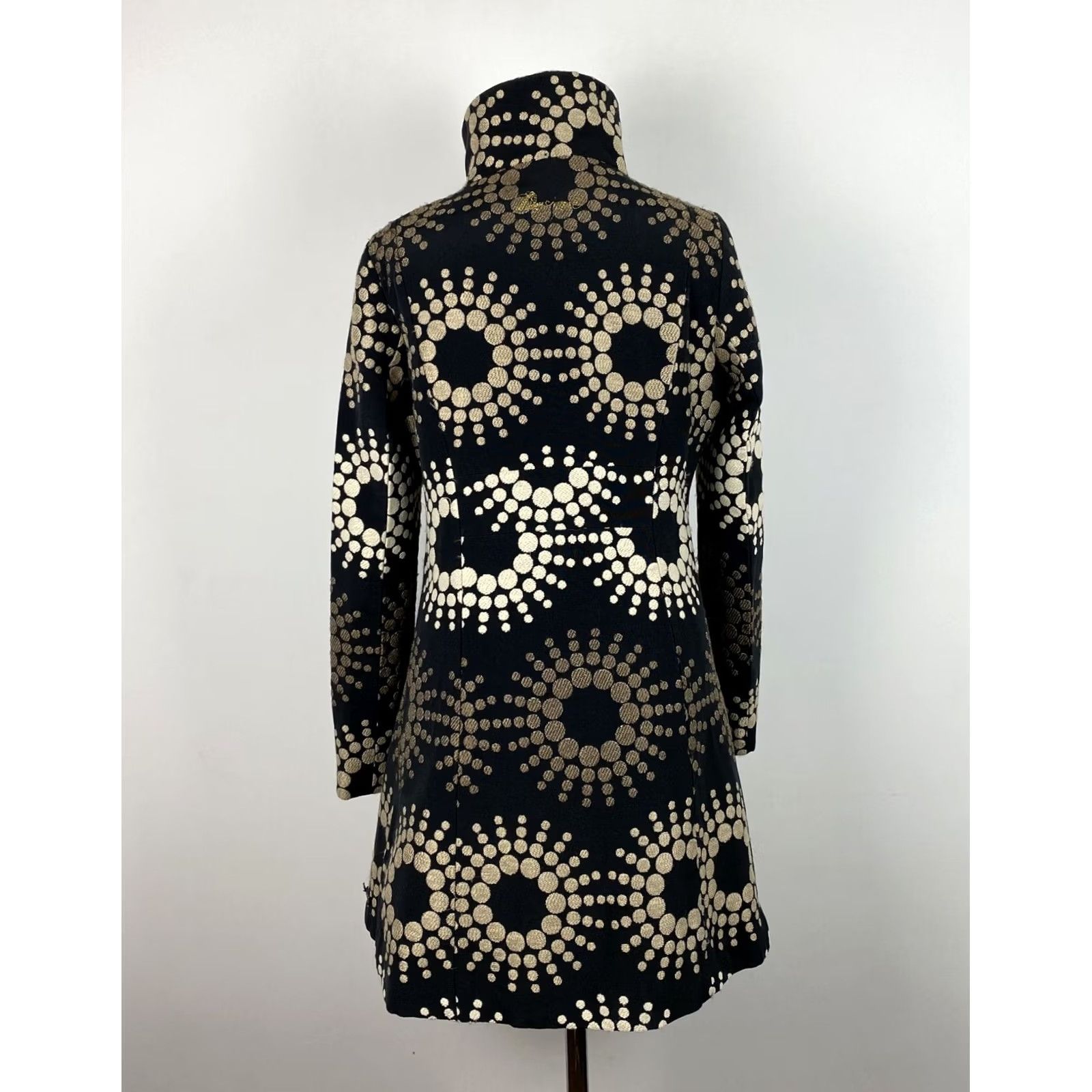 Desigual Desigual Coat Womens Size 40 Multicoloured Overcoat Button Casual 40 Womens Coat Desigual Size S / US 4 / IT 40 - 4 Thumbnail