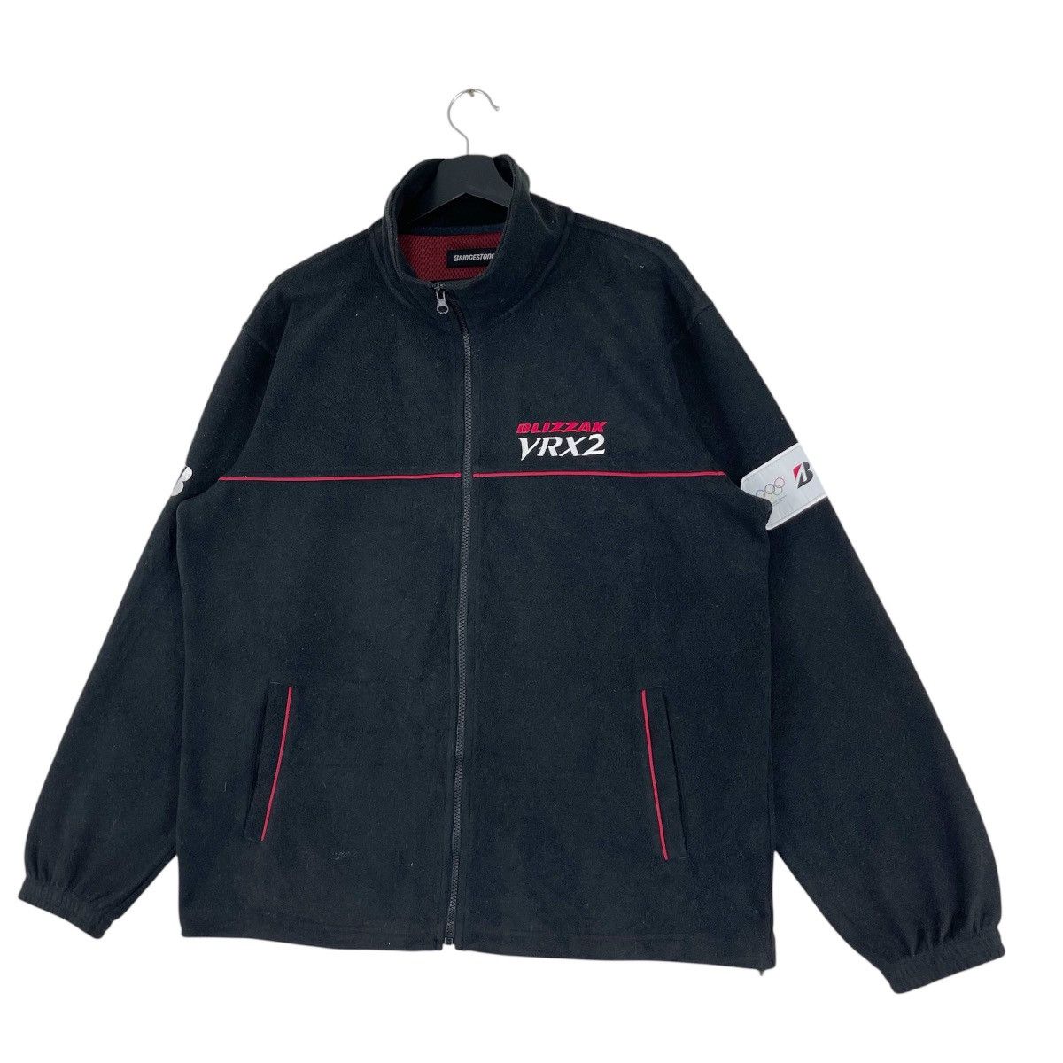 Other Vintage Bridgestone Fleece Jacket Size US L / EU 52-54 / 3 - 5 Thumbnail