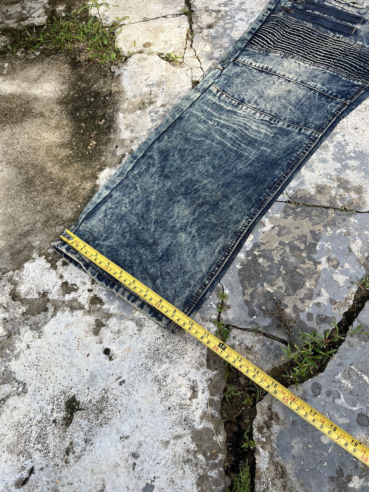 If Six Was Nine × Japanese Brand × Le Grande Bleu (L.G.B.) Baggy Crazy LGB Inspired Denim Size US 38 / EU 54 - 11 Thumbnail