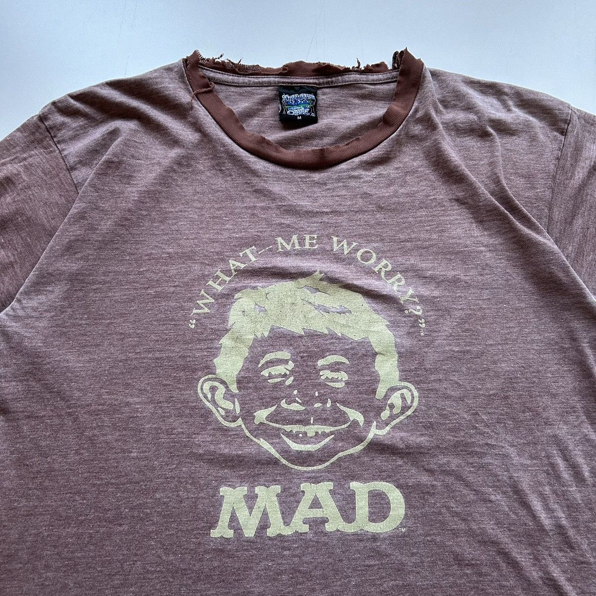 Other Vintage 90s 2000s MAD TV Graphic Ringer T Shirt Distressed Size US M / EU 48-50 / 2 - 2 Thumbnail