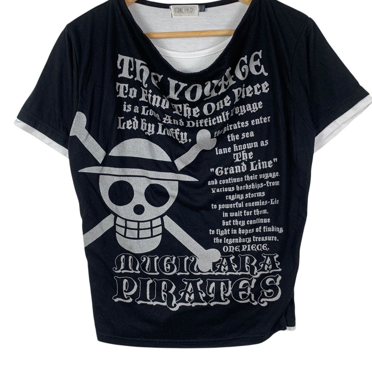Anime ONE PIECE ANIME Luffy Straw Hat Pirates Crew Voyage Tee Size S / US 4 / IT 40 - 4 Thumbnail