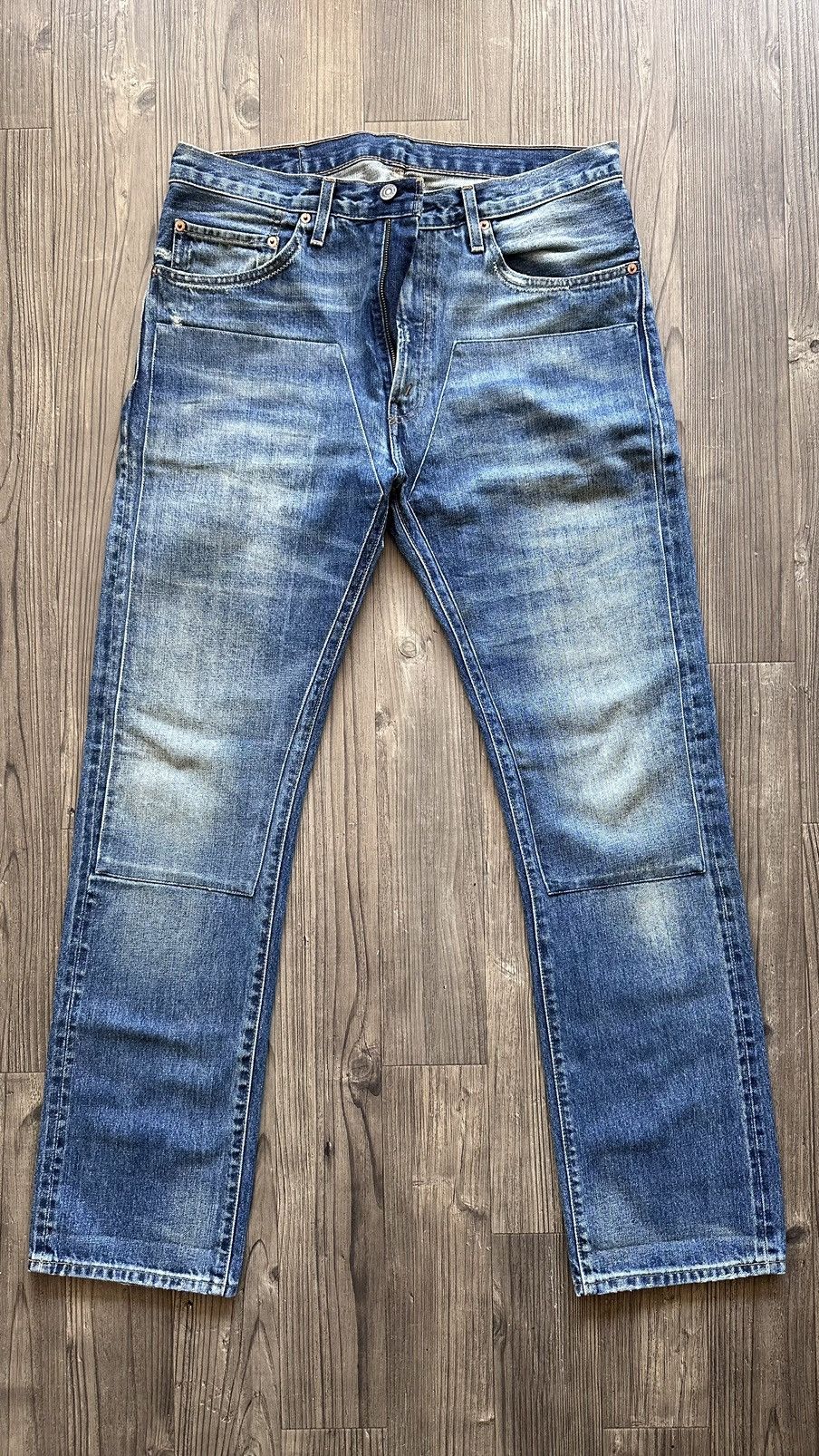 image of Levis x Levis Vintage Clothing Levi’S Vintage X Selvage Denim X Big “E” Levi’S 505, Men's (Size 34)