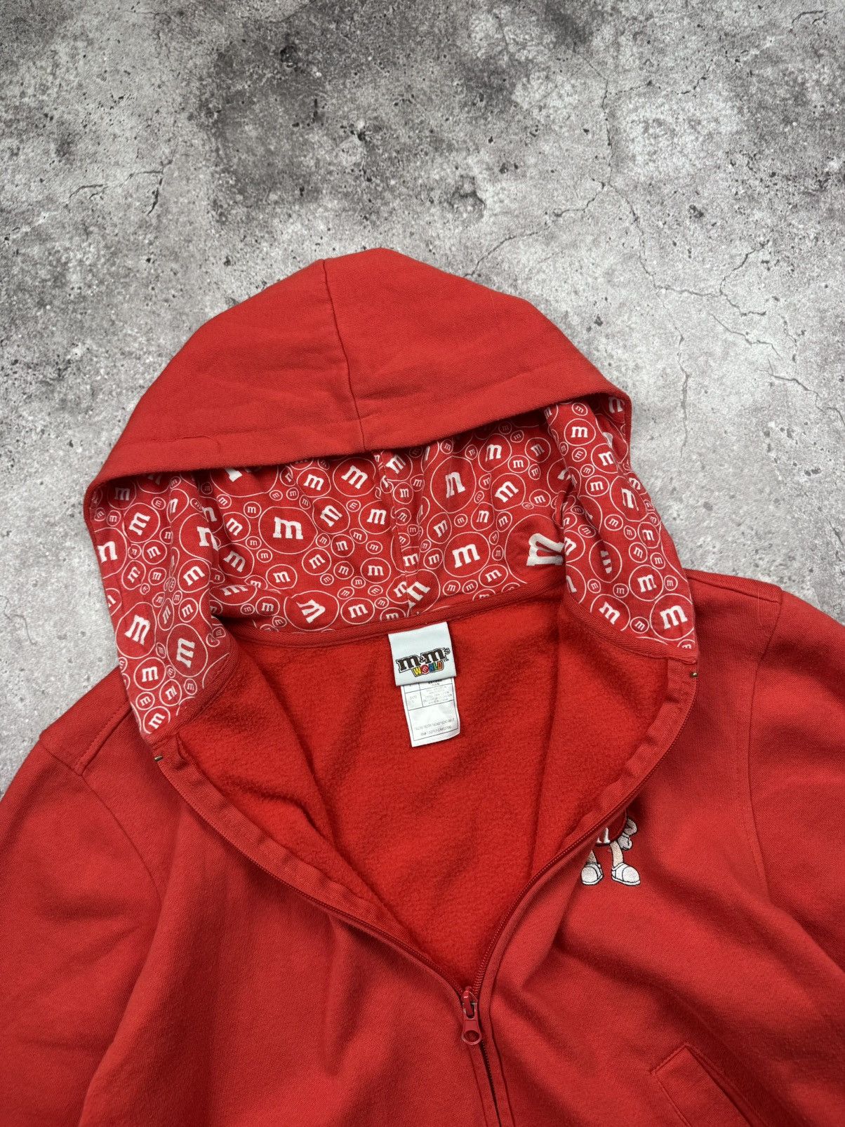 Japanese Brand Vintage m&m's zip hoodie y2k rap skate hiphop alternative Size US L / EU 52-54 / 3 - 3 Thumbnail