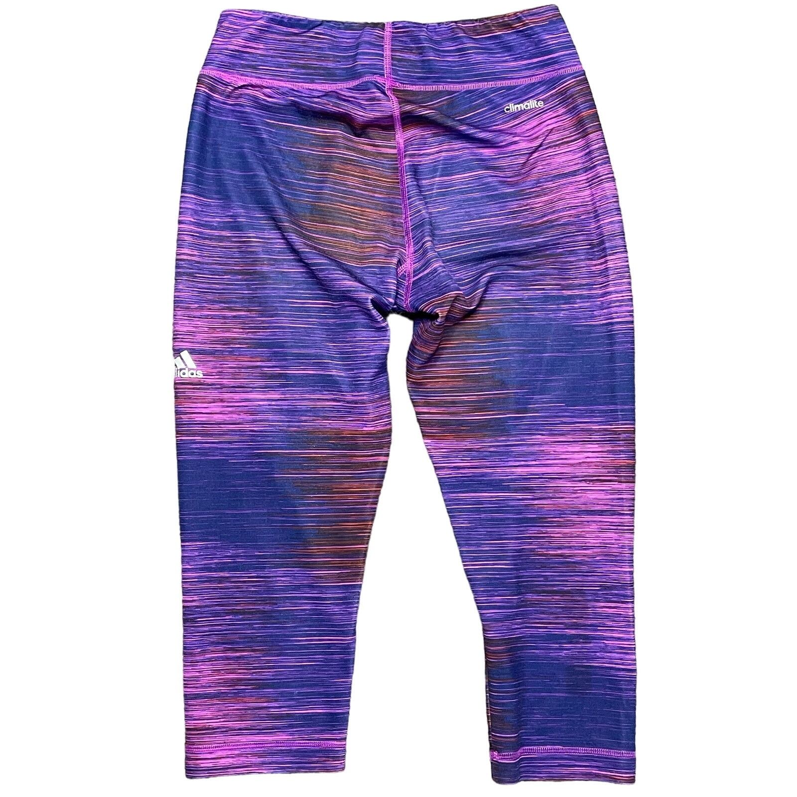 Adidas Adidas Climalite Cropped Leggings Size 28" / US 6 / IT 42 - 2 Thumbnail