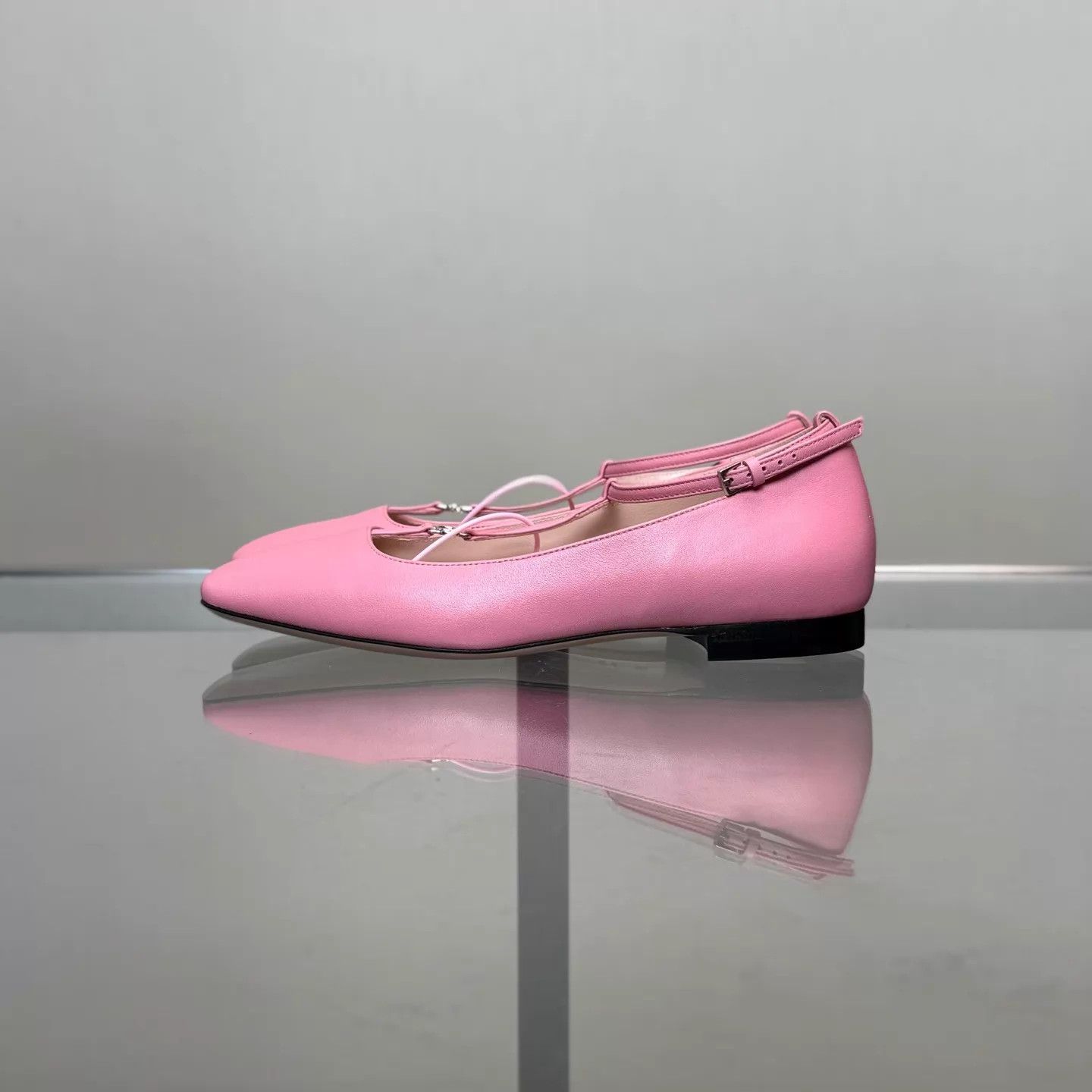 Gucci GUCCI pink ballet flats 35 EU new DM1409 Size US 4.5 / IT 34.5 - 5 Thumbnail