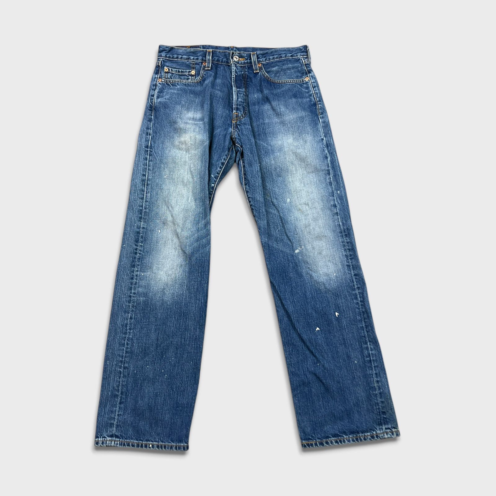 Levi's × Vintage Vintage Levi's 501 Jeans 32x31 Original Straight 90s Denim Size US 32 / EU 48 - 1 Thumbnail