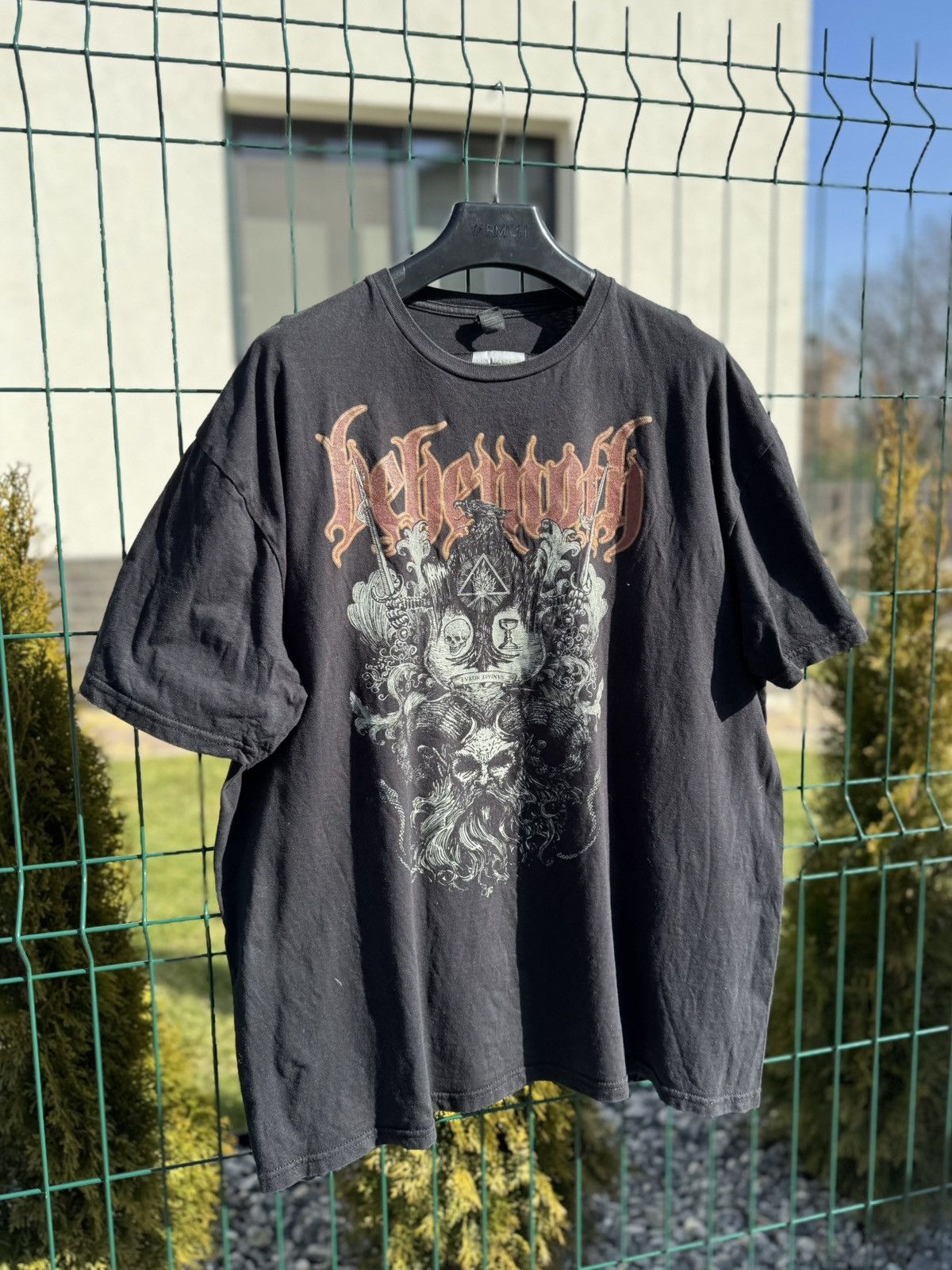 Band Tees Behemoth Furor Divinus Death Metal Band Tee Size US XXL / EU 58 / 5 - 2 Thumbnail