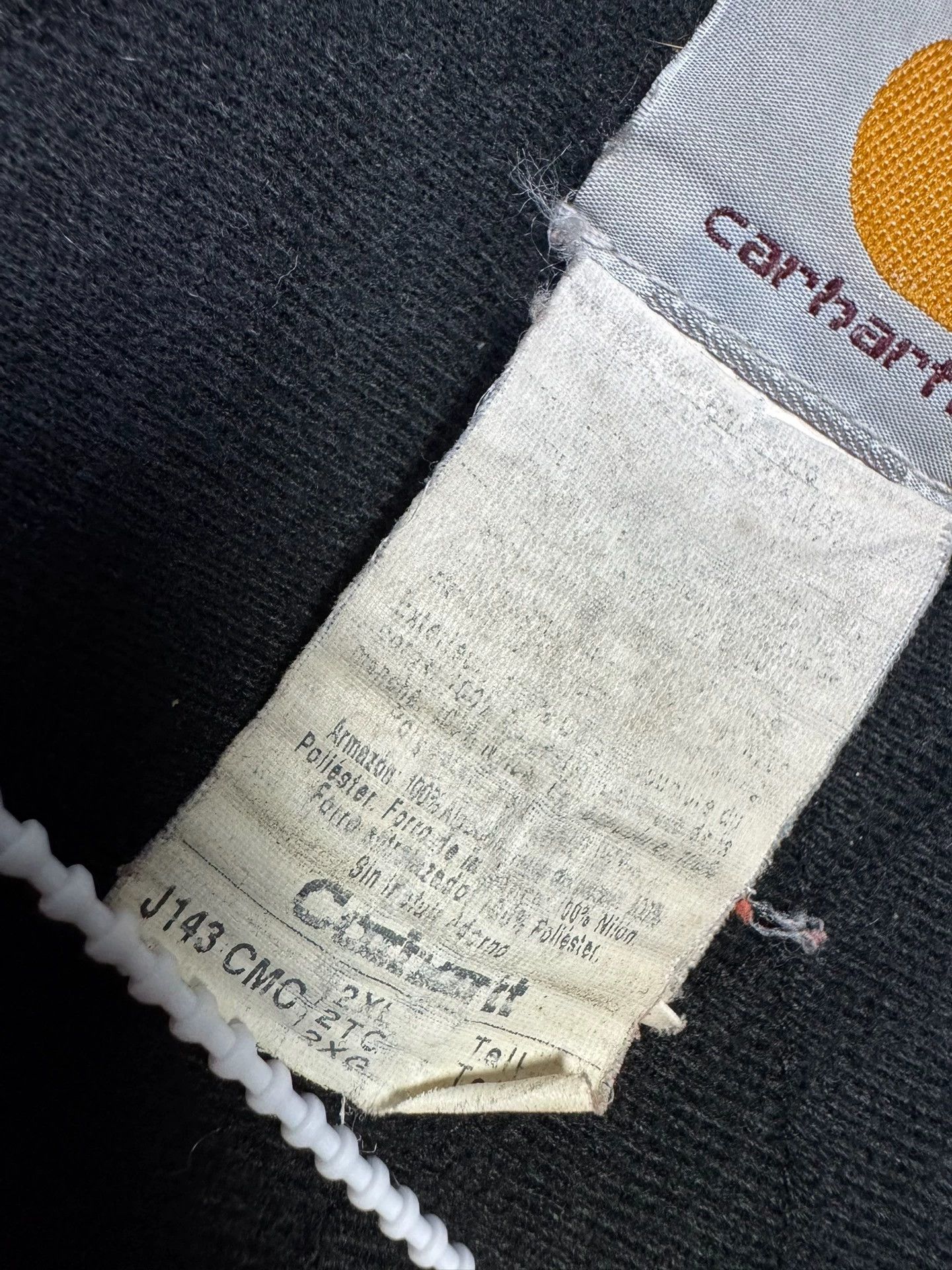 Carhartt Vintage Carhartt J143 CMO Camo 2XLT Hooded Work Jacket Size US XXL / EU 58 / 5 - 9 Thumbnail