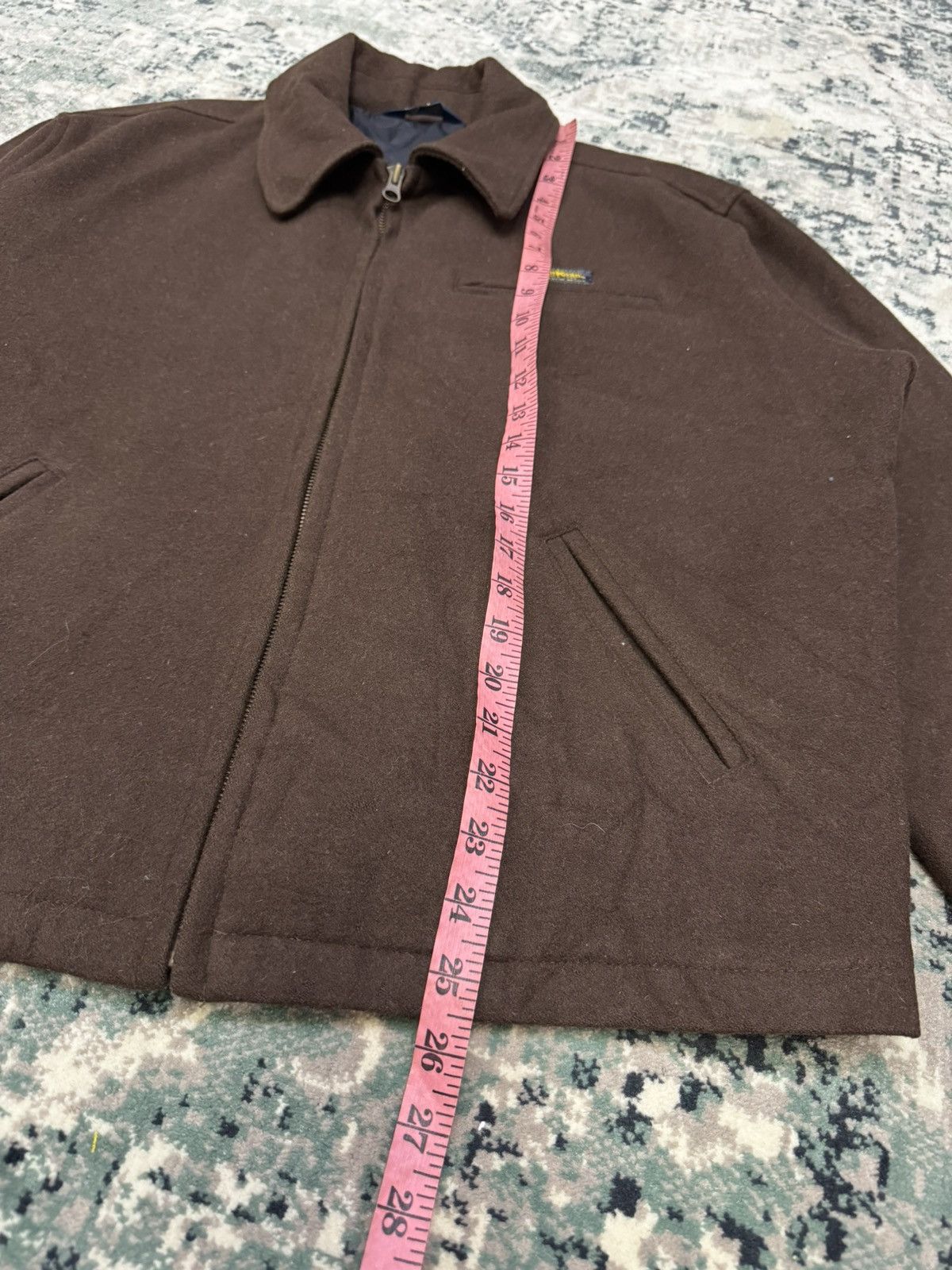Oshkosh × Vintage VINTAGE OSKOSH CLASSIC B'GOSH WOOL ZIPPER JACKET Size US L / EU 52-54 / 3 - 3 Thumbnail