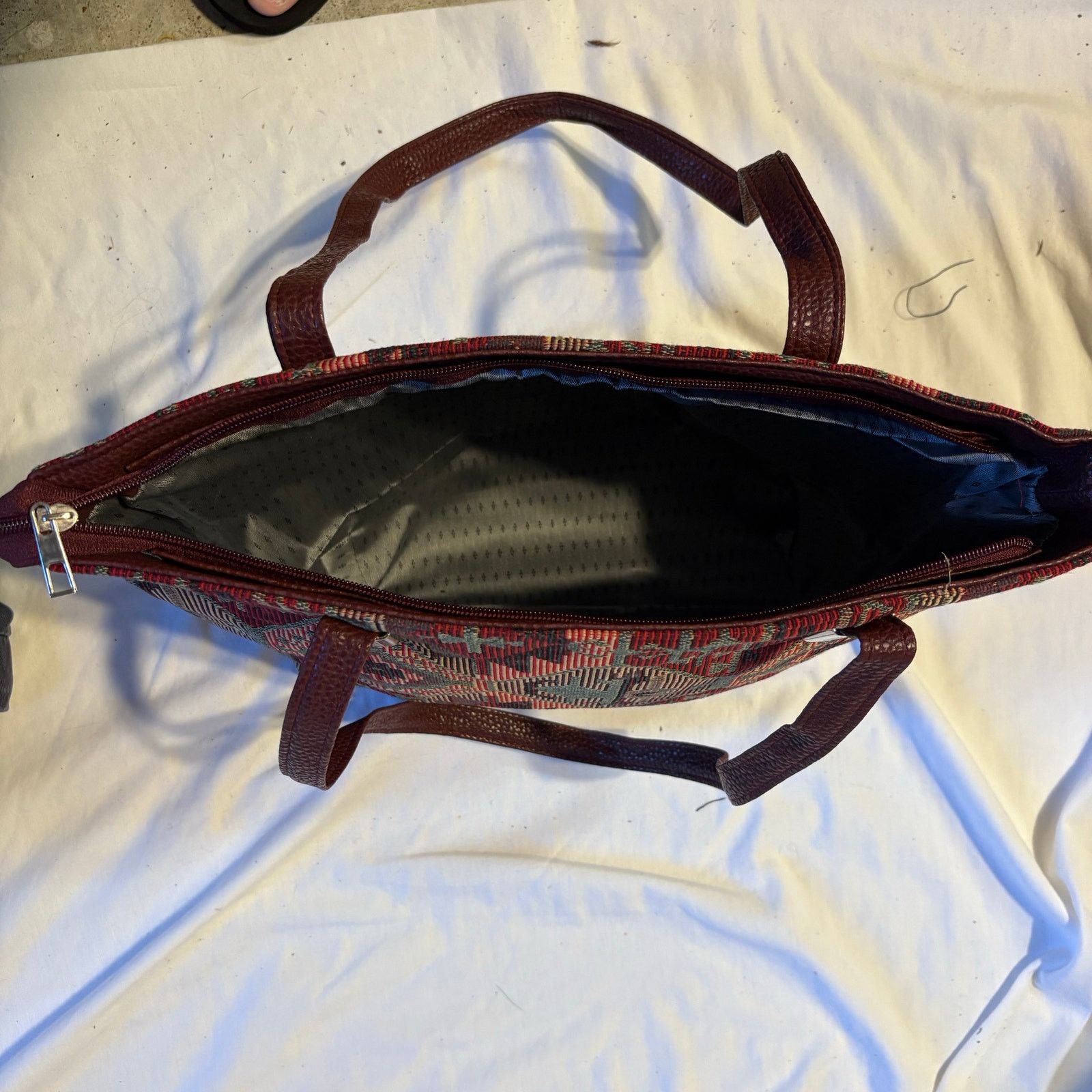 Other Handmade in Pakistan Southwestern Tote with Wristlet Boho Size ONE SIZE - 3 Thumbnail