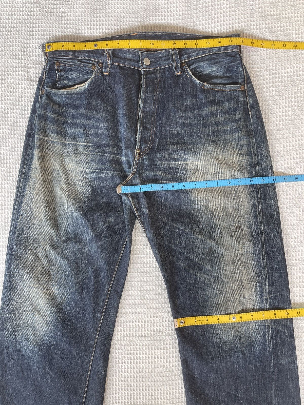 Levi's Vintage Clothing Very Rare🔥Vintage Levis 501xx LVC Lot 37501 Selvedge Denim Size US 36 / EU 52 - 22 Thumbnail