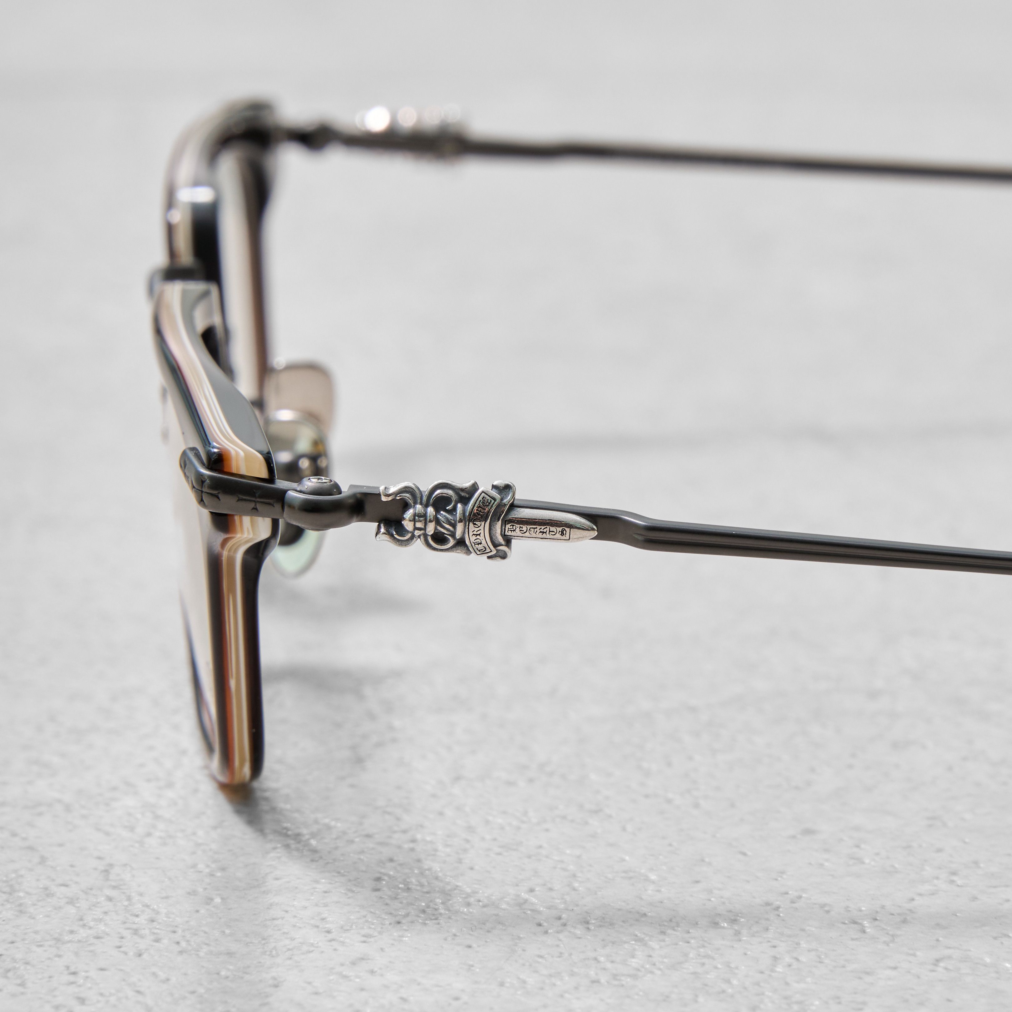 Chrome Hearts CHROME HEARTS SNAT BROWN BONE BROWN/ORB Size ONE SIZE - 7 Thumbnail