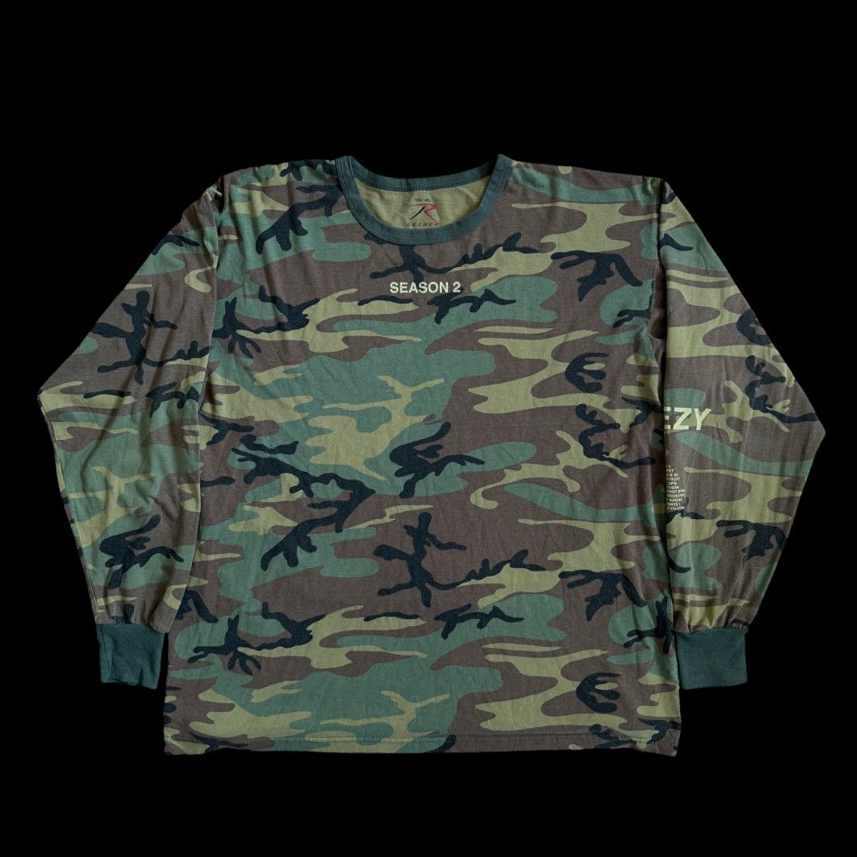 Yeezy Yeezy Season 2 Invite Long Sleeve Size US XL / EU 56 / 4 - 1 Thumbnail