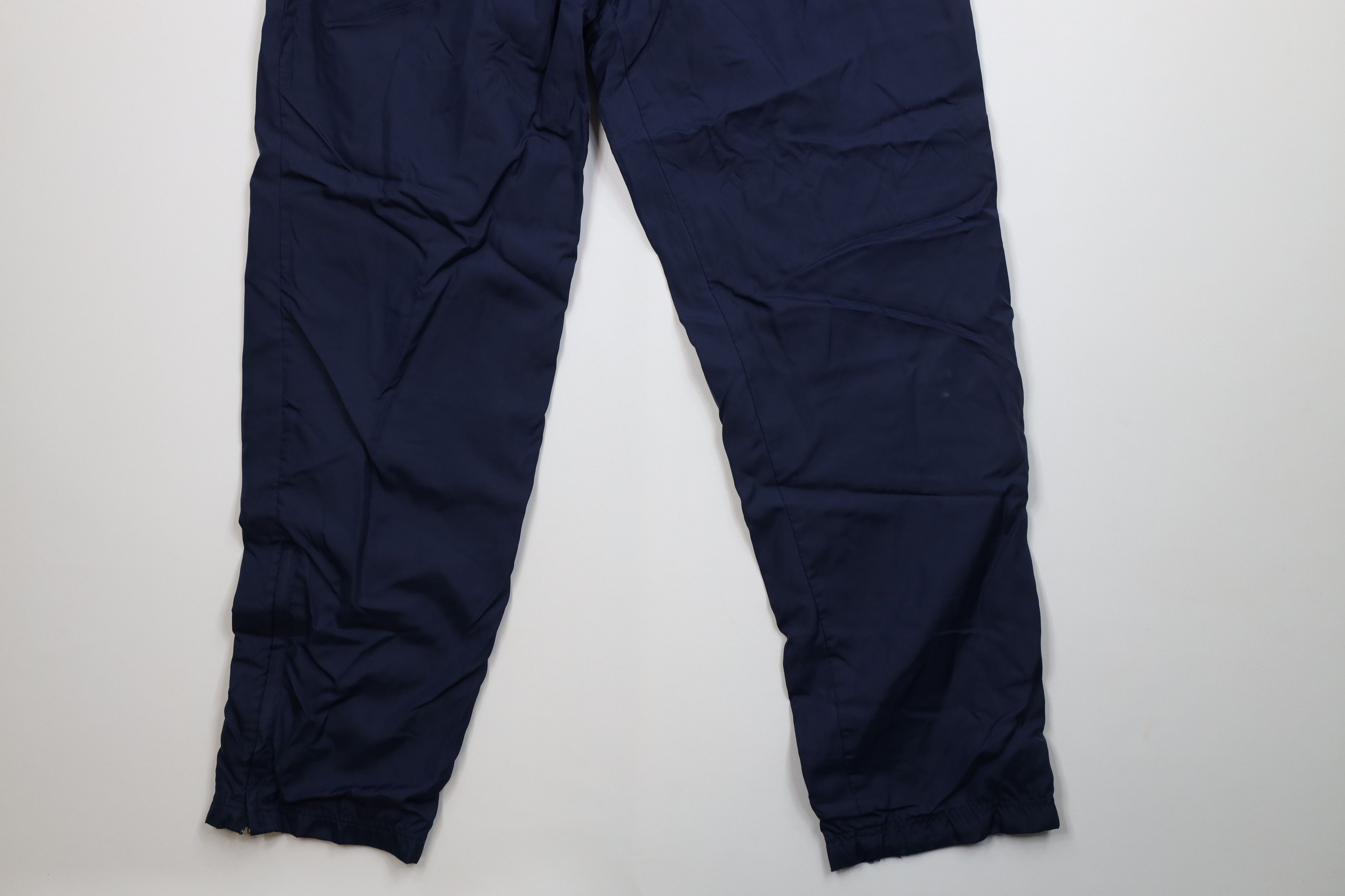 Reebok Vintage 90s Reebok Spell Out Lined Windbreaker Pants Blue Size US 36 / EU 52 - 4 Thumbnail