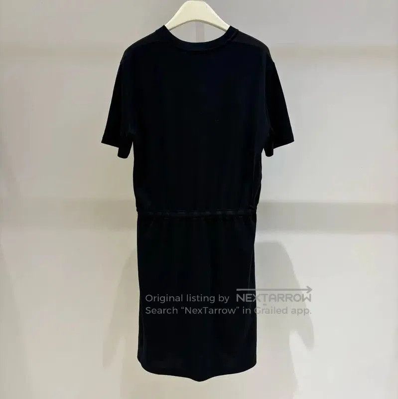 Louis Vuitton Louis Vuitton Black Cotton Short Sleeve Dress . Size L / US 10 / IT 46 - 2 Thumbnail