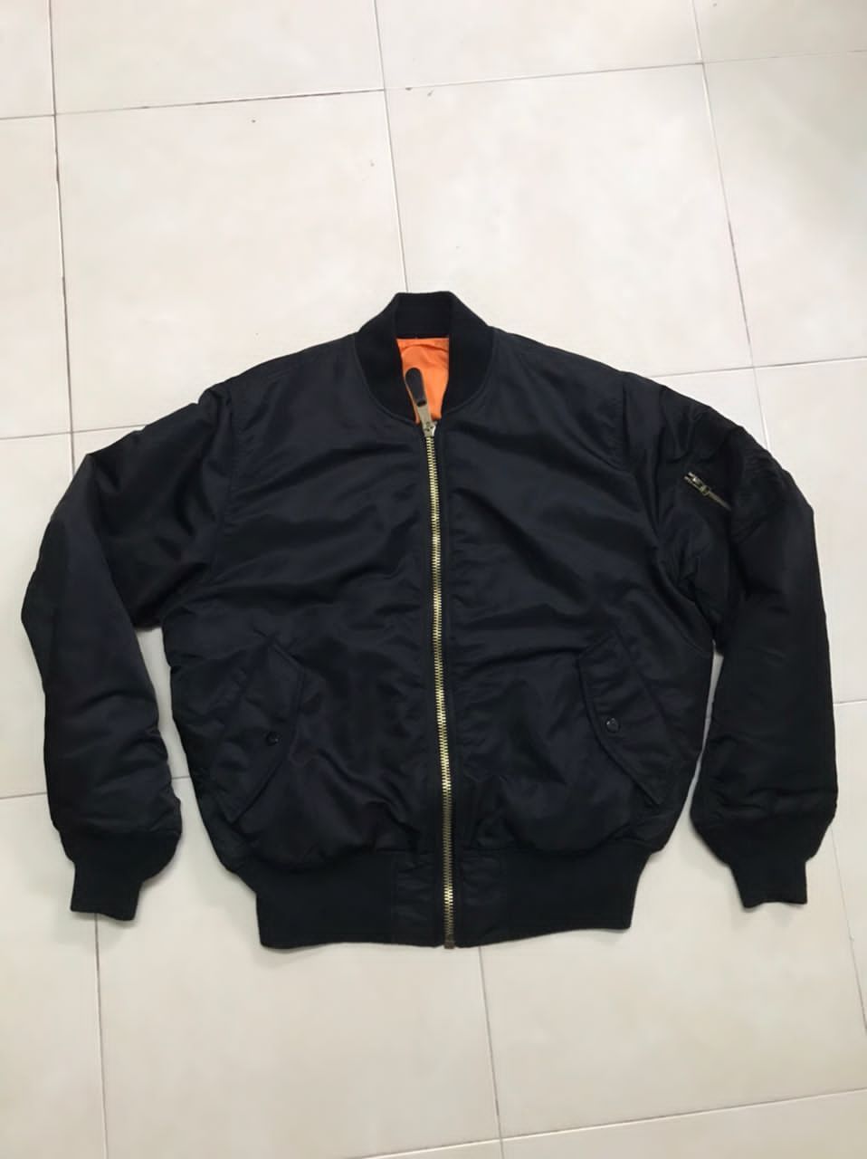 Alpha Industries MA-1 ALPHA INDUSTRIES JACKET FLYRER'S MAN Size US M / EU 48-50 / 2 - 4 Thumbnail