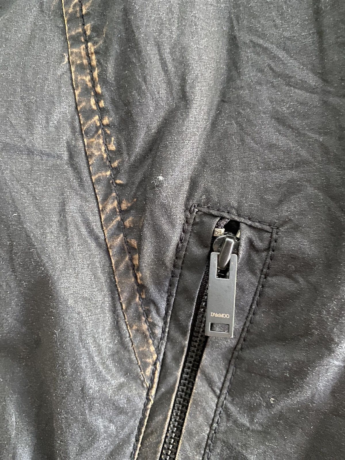 If Six Was Nine × Japanese Brand × Le Grande Bleu (L.G.B.) Japanese D’deMOO waxed jacket lgb style Size US M / EU 48-50 / 2 - 8 Thumbnail