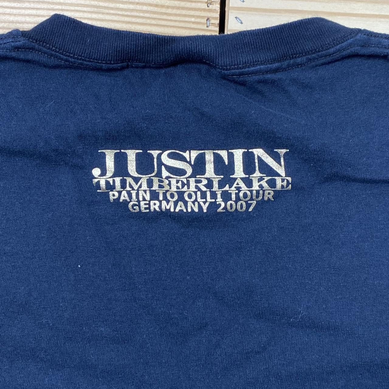 Fruit Of The Loom Vintage Justin Timberlake Black Concert Tee Size XL Size US XL / EU 56 / 4 - 3 Thumbnail