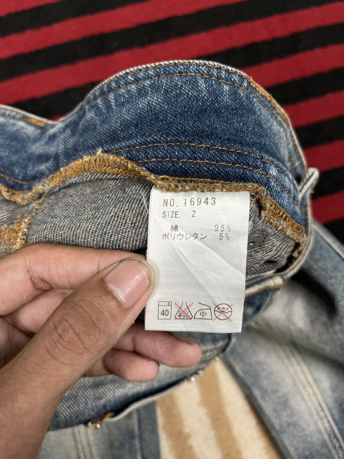 Hysteric Glamour × Japanese Brand × Tornado Mart ALGONQUINS Bootcut Jeans Size US 29 - 9 Thumbnail