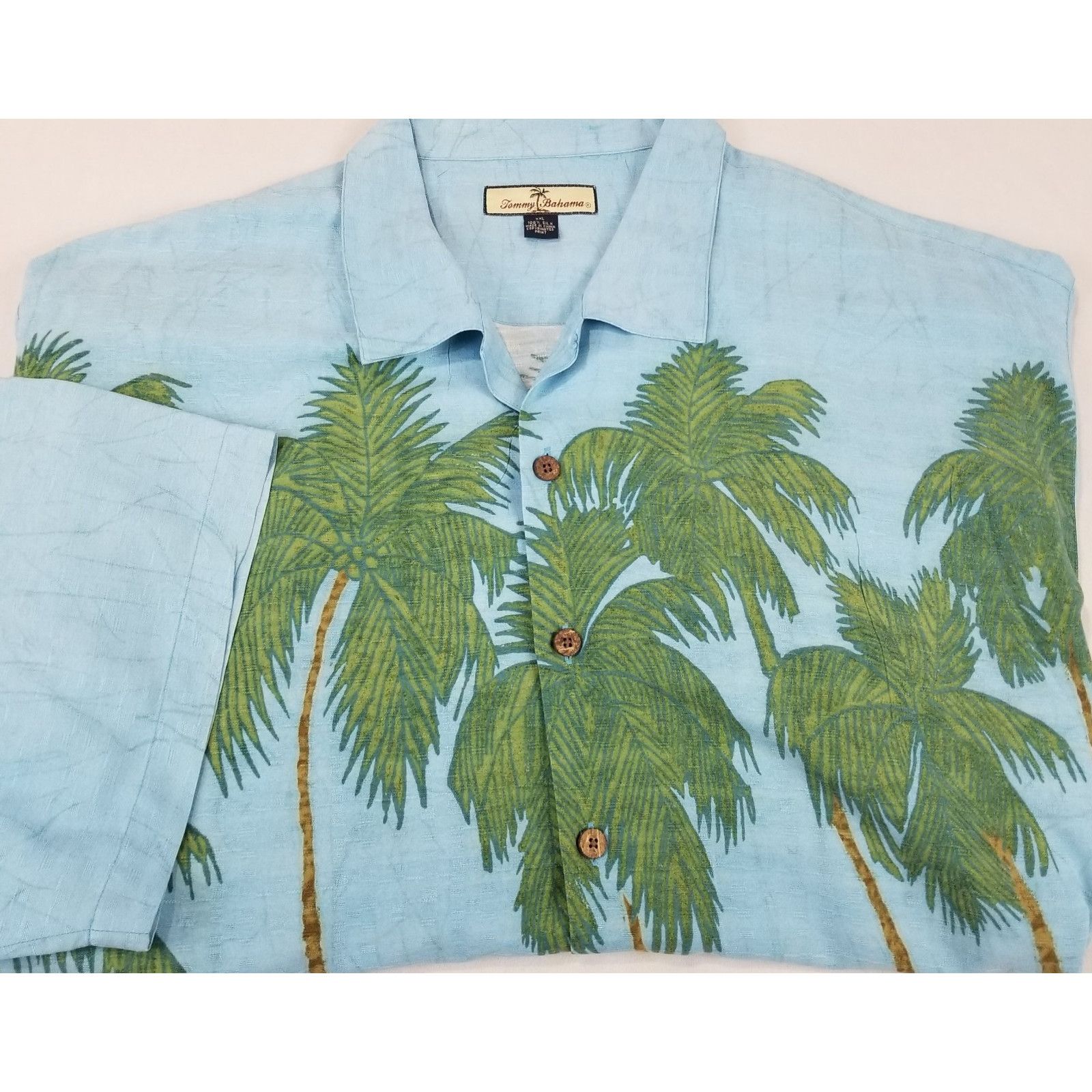 Tommy Bahama Tommy Bahama Shirt Mens XXL Silk Loop Collar Camp Hawaiian Size US XXL / EU 58 / 5 - 1 Thumbnail