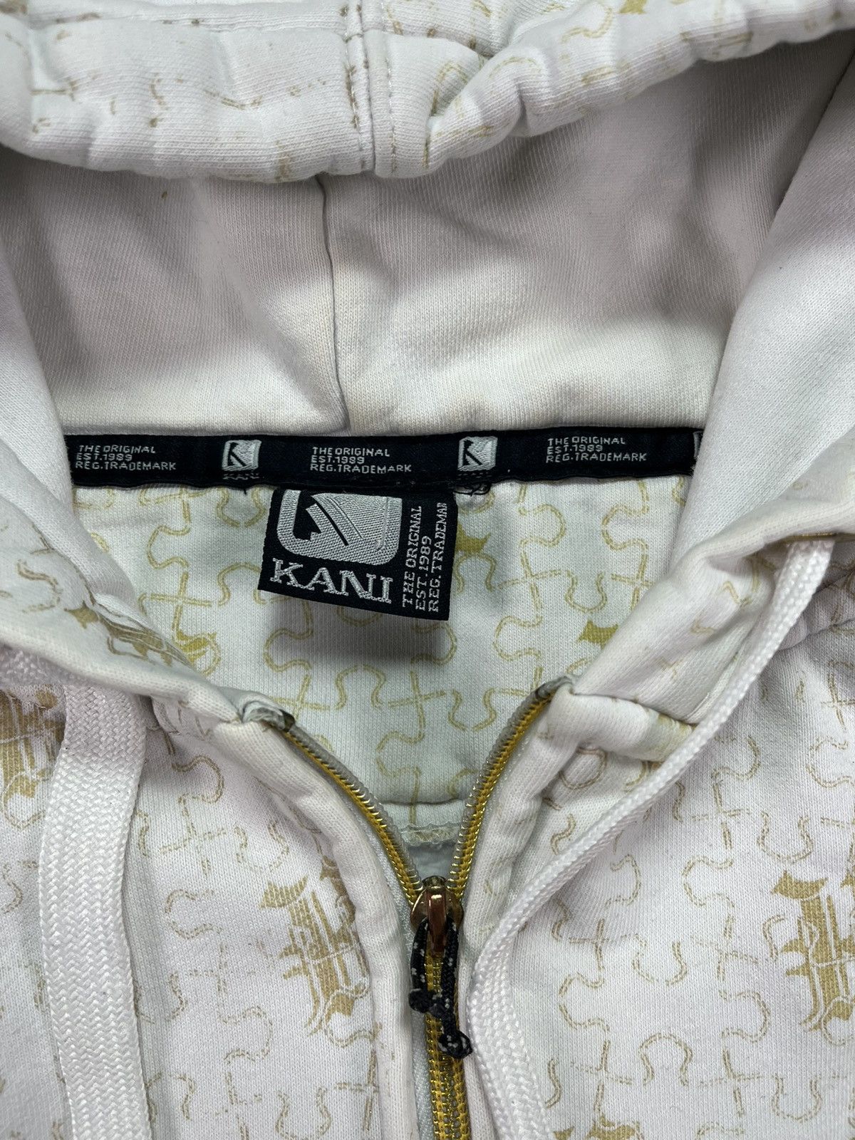 Karl Kani 2000s Karl Kani AOP Multilogo Embroidered Baggy Zip Hoodie L Size US L / EU 52-54 / 3 - 10 Thumbnail
