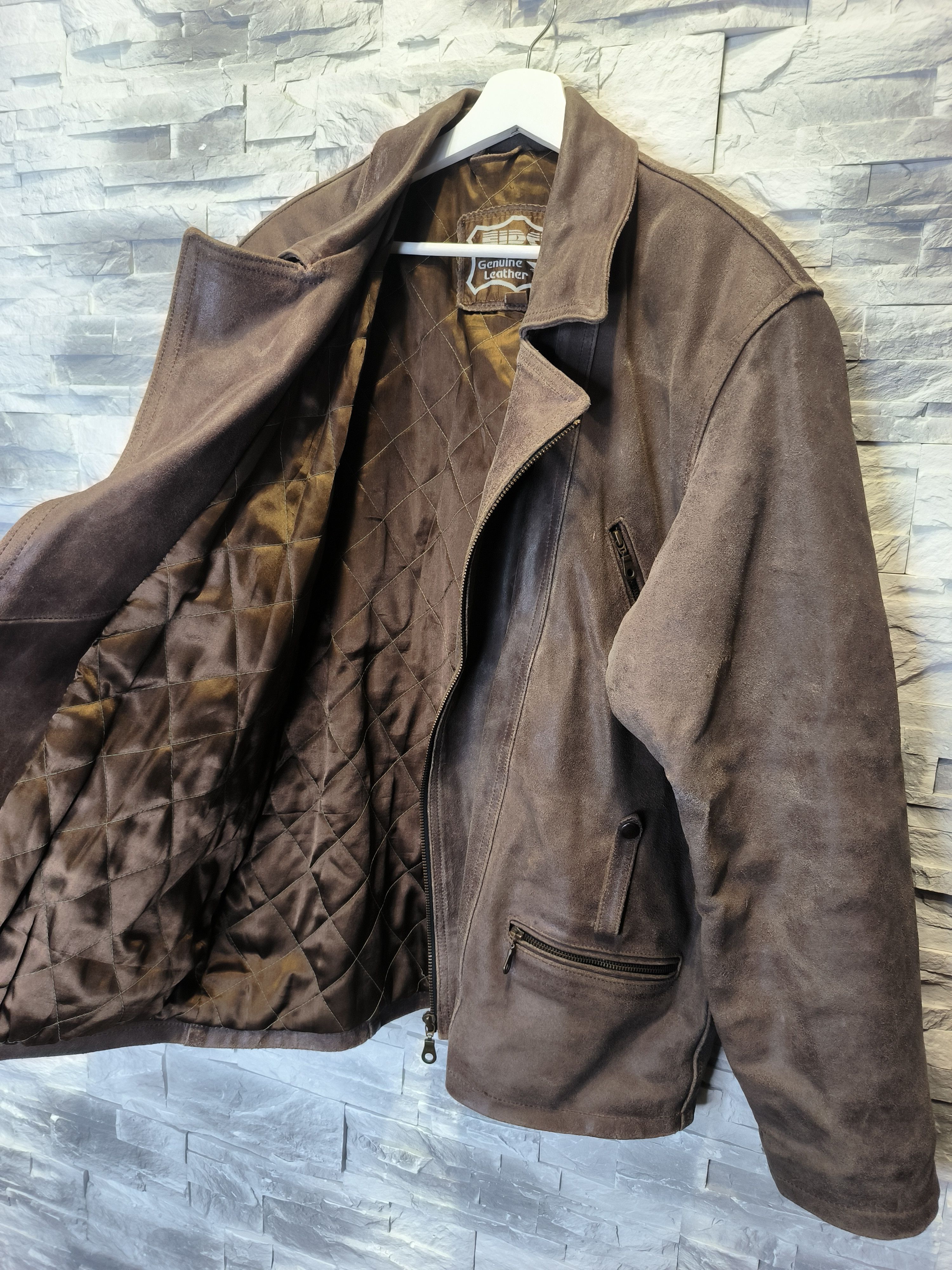 Vera Pelle Vera Pelle Vintage Leather Brown Jacket Size US L / EU 52-54 / 3 - 2 Thumbnail