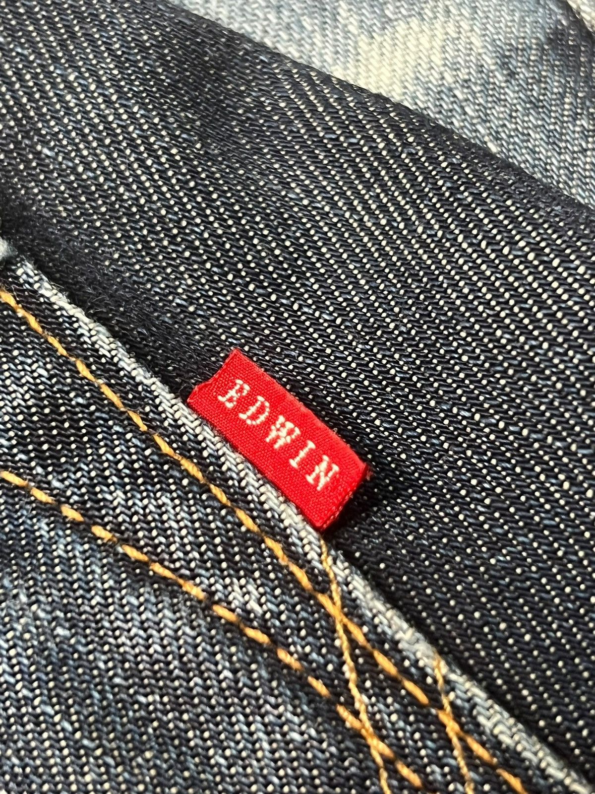 Edwin Vintage Edwin 403 Japan - Faded Whisker Wash Jeans Size US 32 / EU 48 - 12 Thumbnail