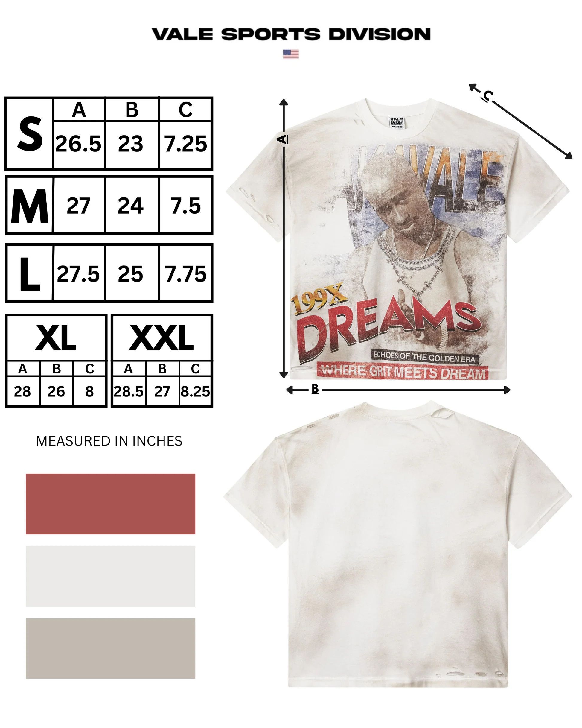 Vale Vale Forever White Makavale Tee Size XL Size US XL / EU 56 / 4 - 3 Thumbnail