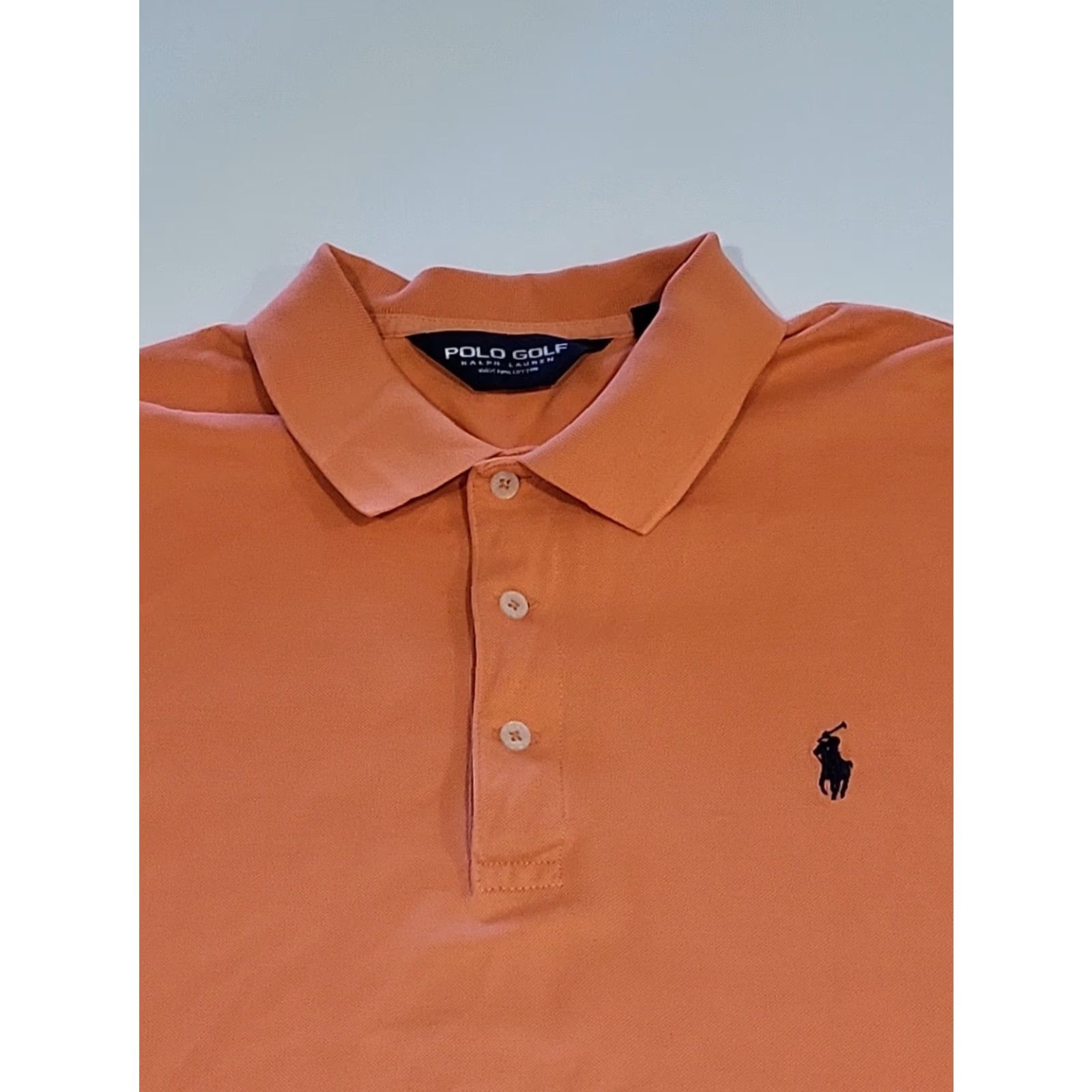Polo Ralph Lauren Polo Ralph Lauren Golf Polo Shirt Orange L 46" Chest Men Regular Logo Classic Golf EUC Size US L / EU 52-54 / 3 - 2 Thumbnail
