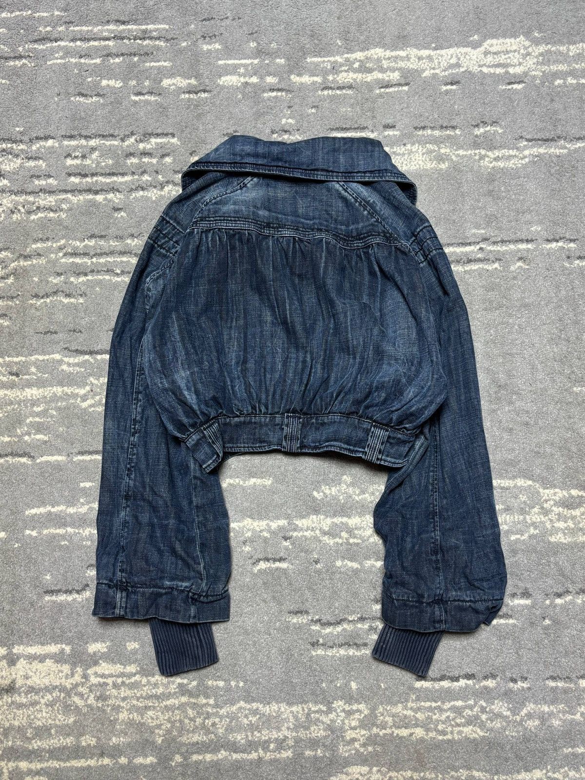 Diesel 🧥 Diesel Cropped Denim Jacket — Y2K Utility Edition Size US L / EU 52-54 / 3 - 6 Thumbnail