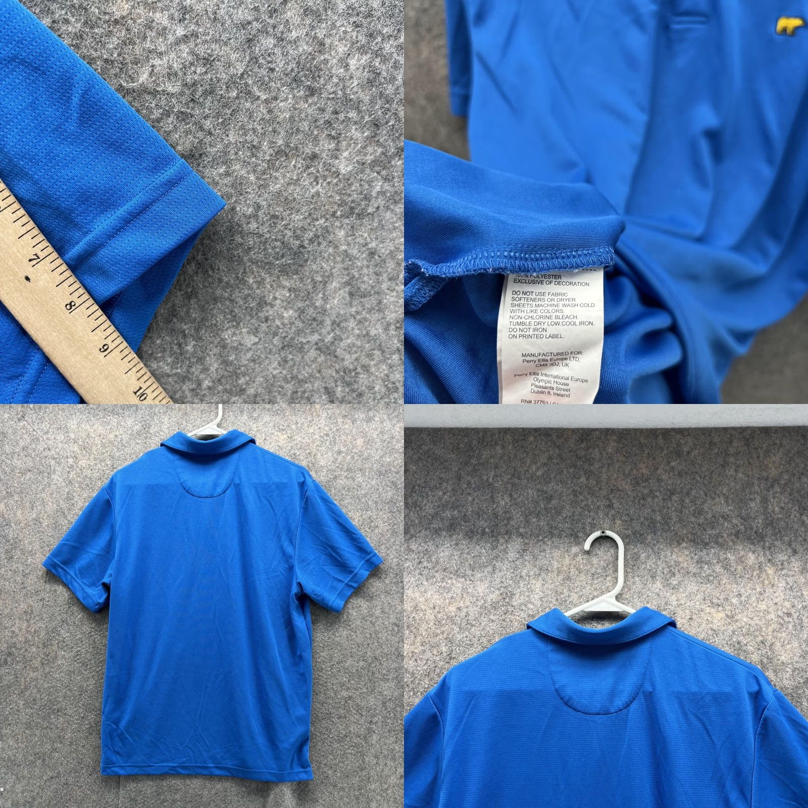 Vintage Jack Nicklaus Shirt Mens M Blue Polo Men Adult Casual Preppy Polyester Stretch Size US M / EU 48-50 / 2 - 8 Thumbnail