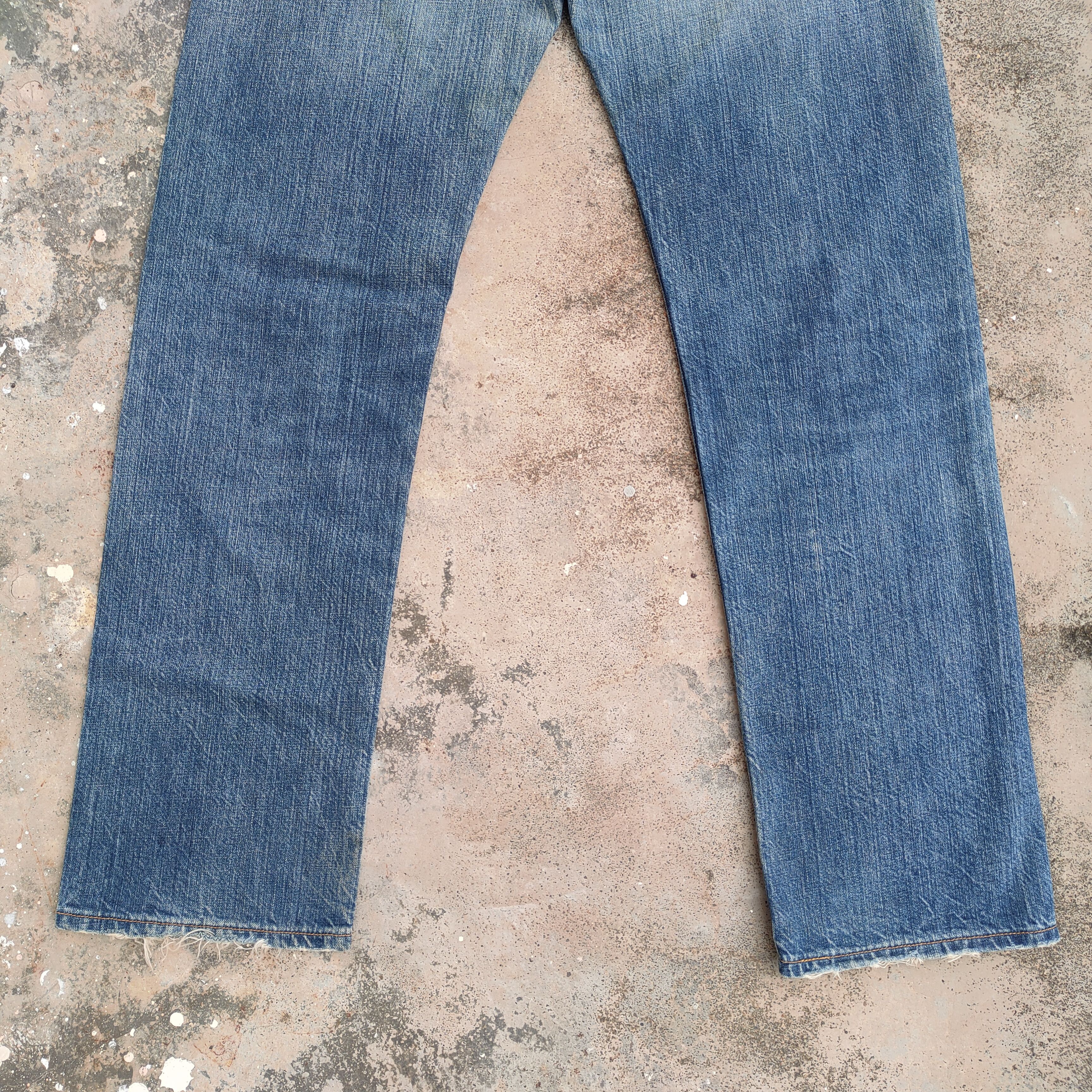 Levi's vintage Levi's 501 faded jeans denim pants Size US 33 - 11 Thumbnail