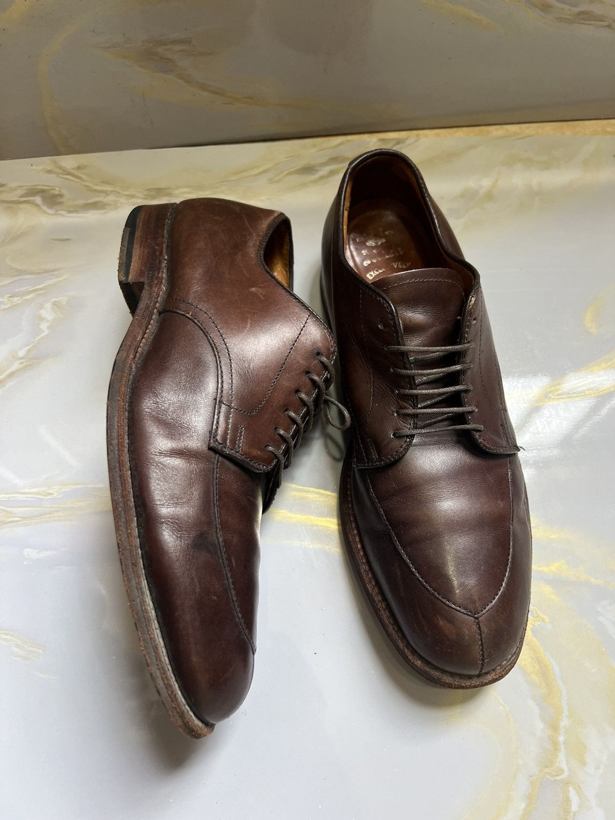 Alden Alden Men's Dress Shoes Loafers US8 Leather Brown Size US 8 / EU 41 - 3 Thumbnail
