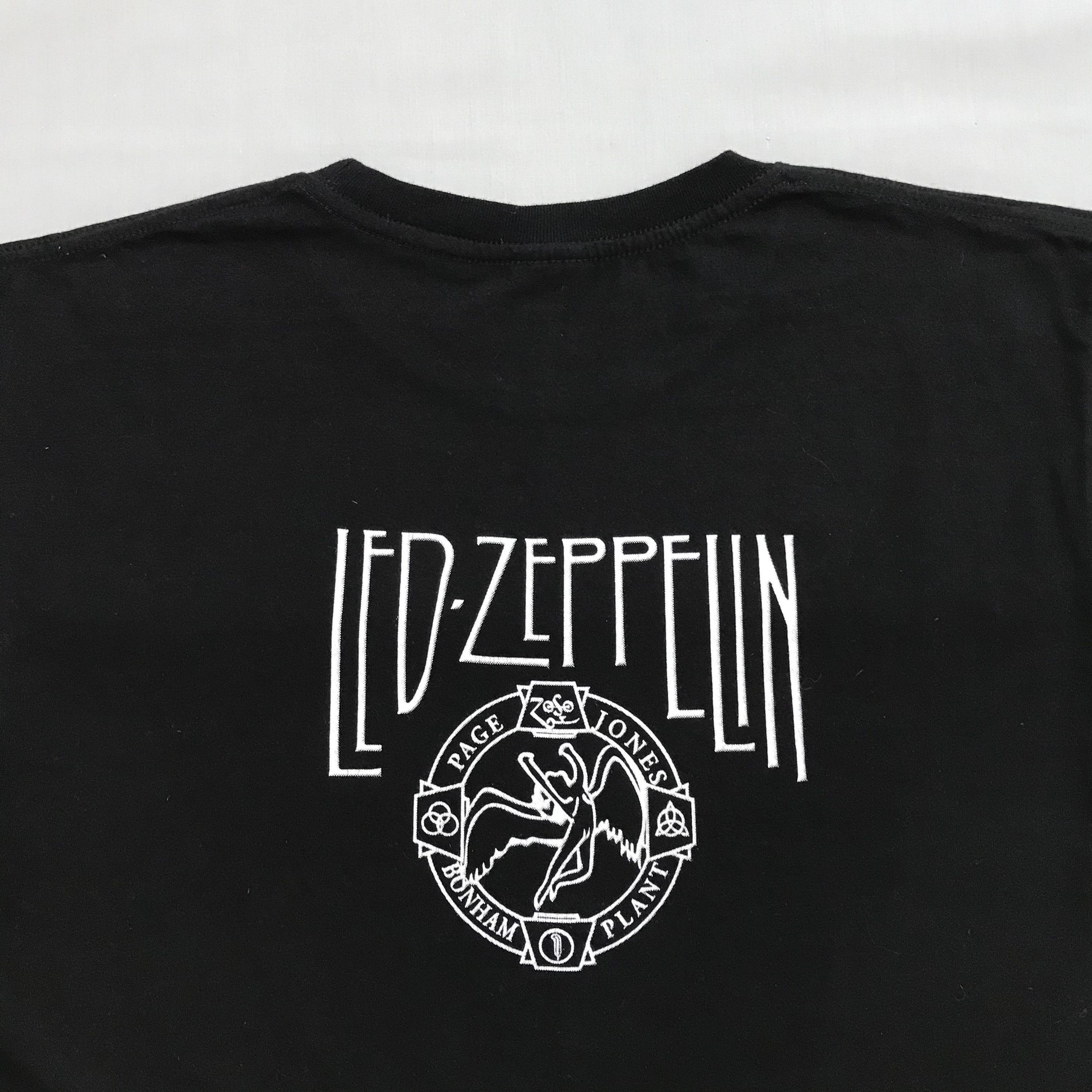 Led Zeppelin LED ZEPPELIN Vintage T-Shirt 90s Band Tee Stairway Zoso Size US L / EU 52-54 / 3 - 4 Thumbnail