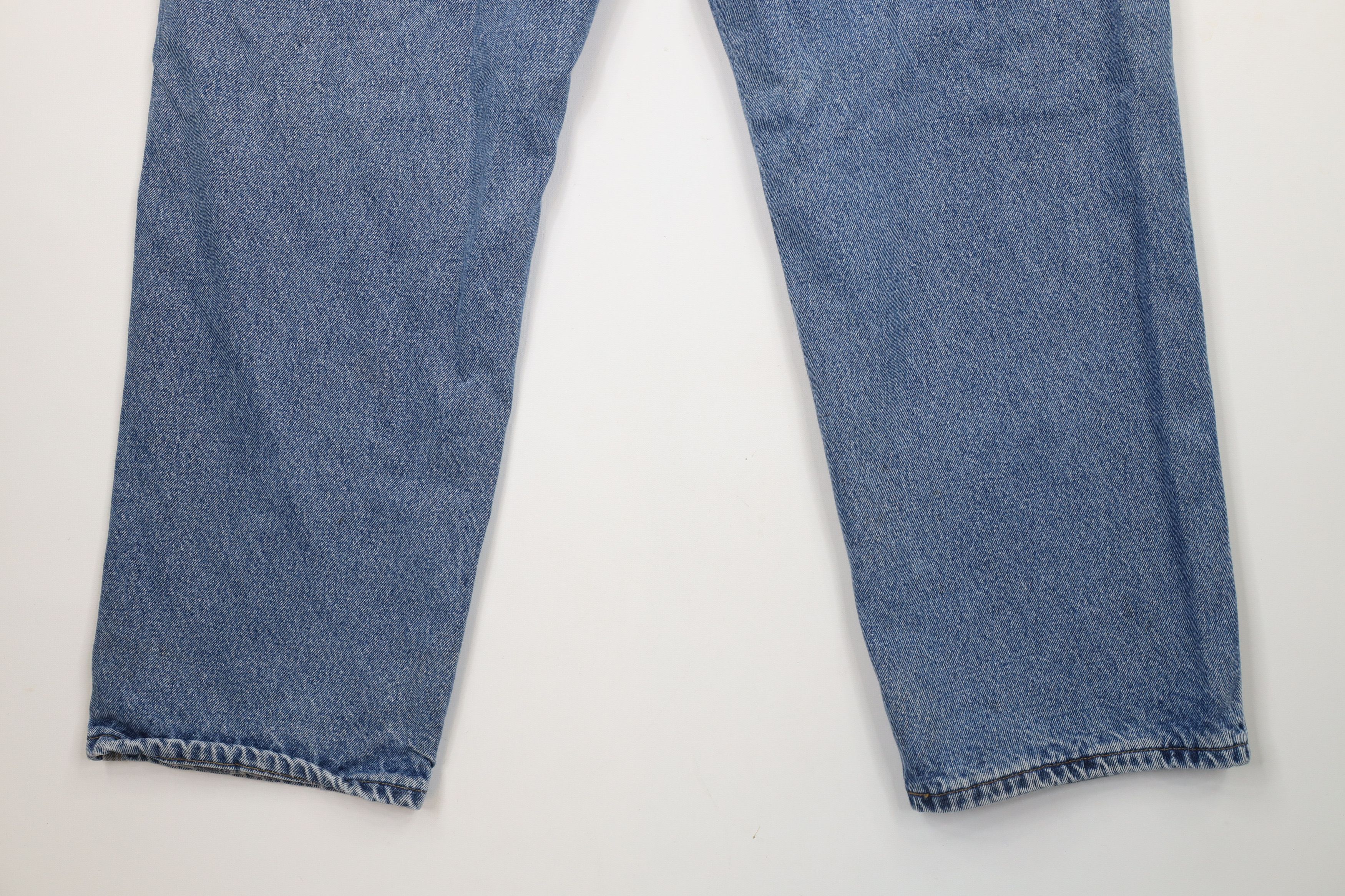 Carhartt × Vintage Vintage Carhartt Flannel Lined Relaxed Fit Wide Leg Jeans Size US 38 / EU 54 - 12 Thumbnail