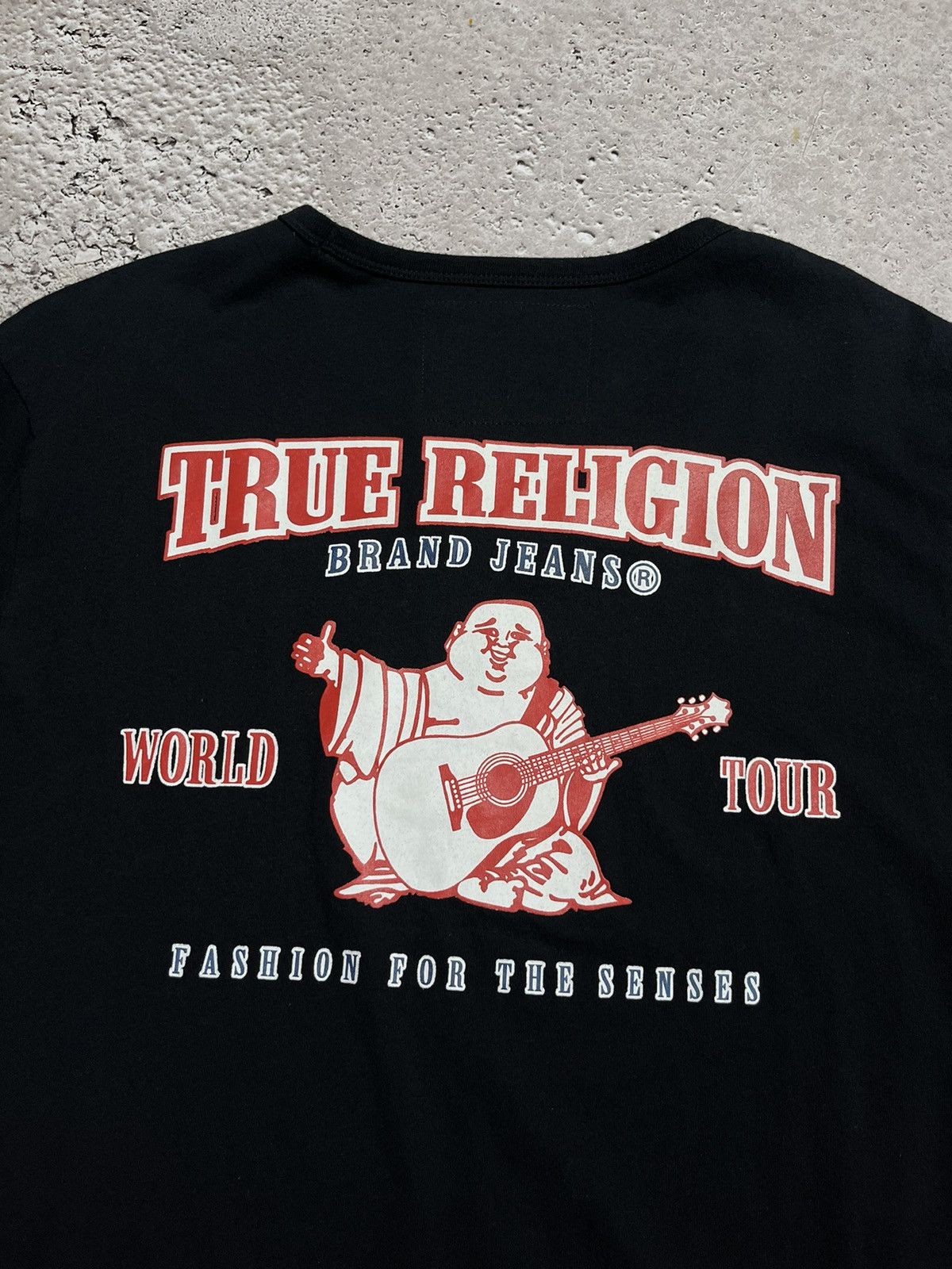 Other Y2K True Religion Big Logo faded T Shirt Tee Size US XL / EU 56 / 4 - 4 Thumbnail