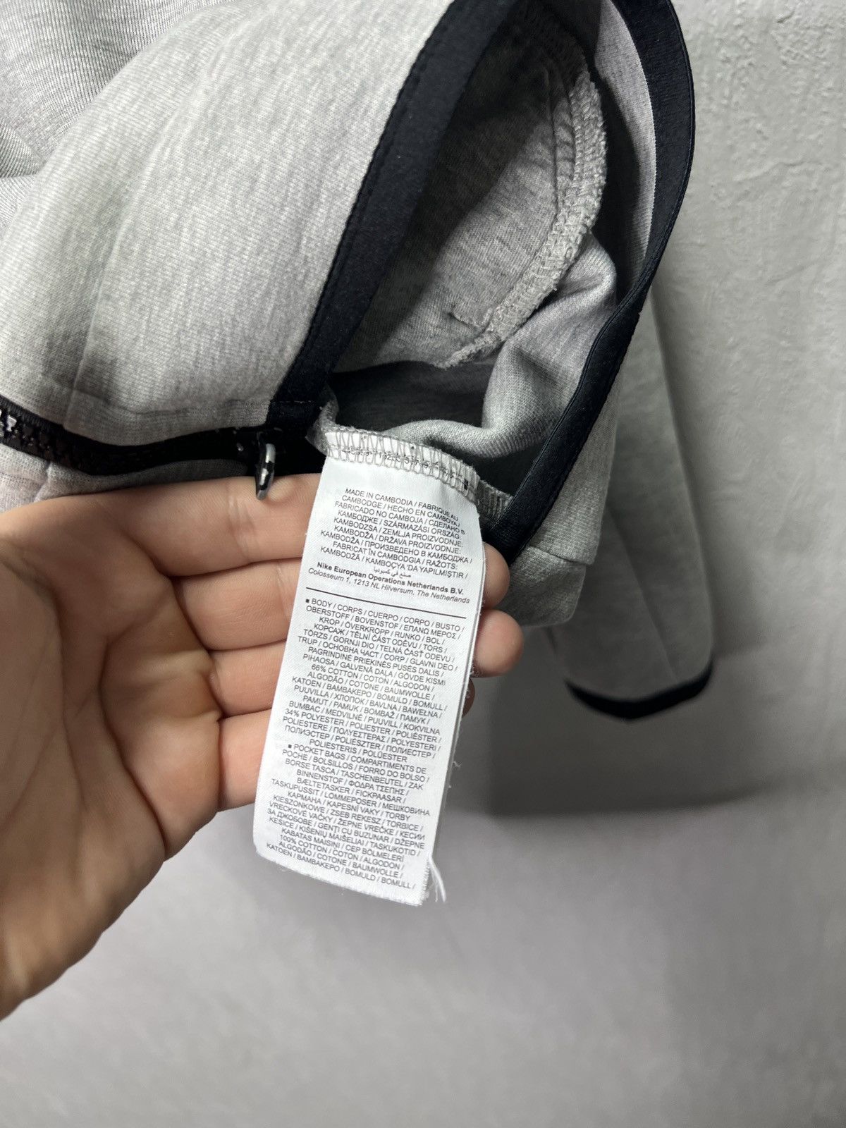 Nike Vintage Nike Tech Fleece Zip-Up Hoodie Drill S Size US S / EU 44-46 / 1 - 8 Thumbnail