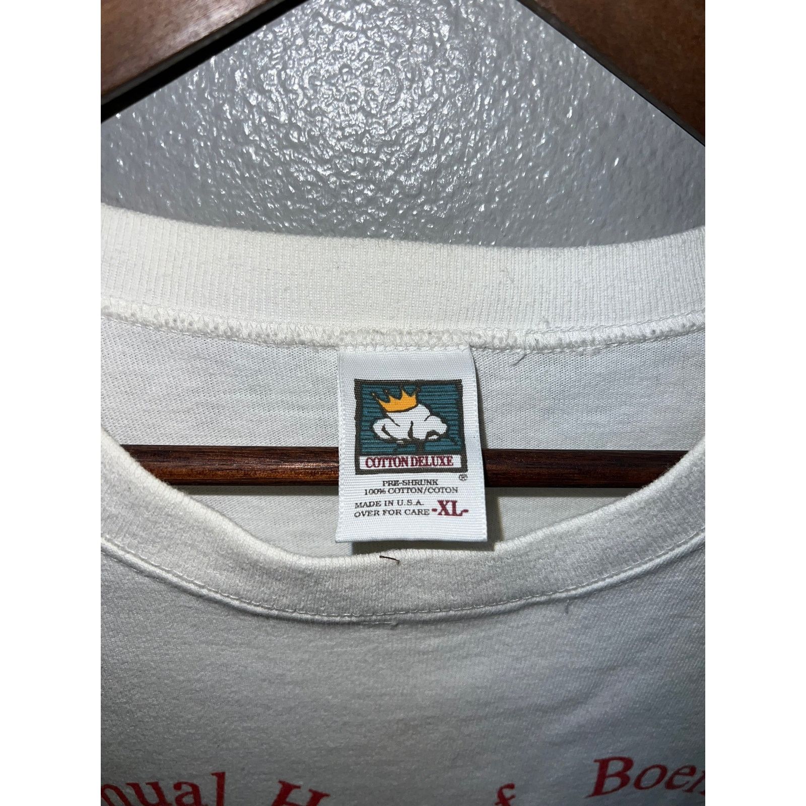 Anvil Vintage 5K Run Long Sleeve Shirt Heart Of Boerne Tee 90s XL Size US XL / EU 56 / 4 - 6 Thumbnail