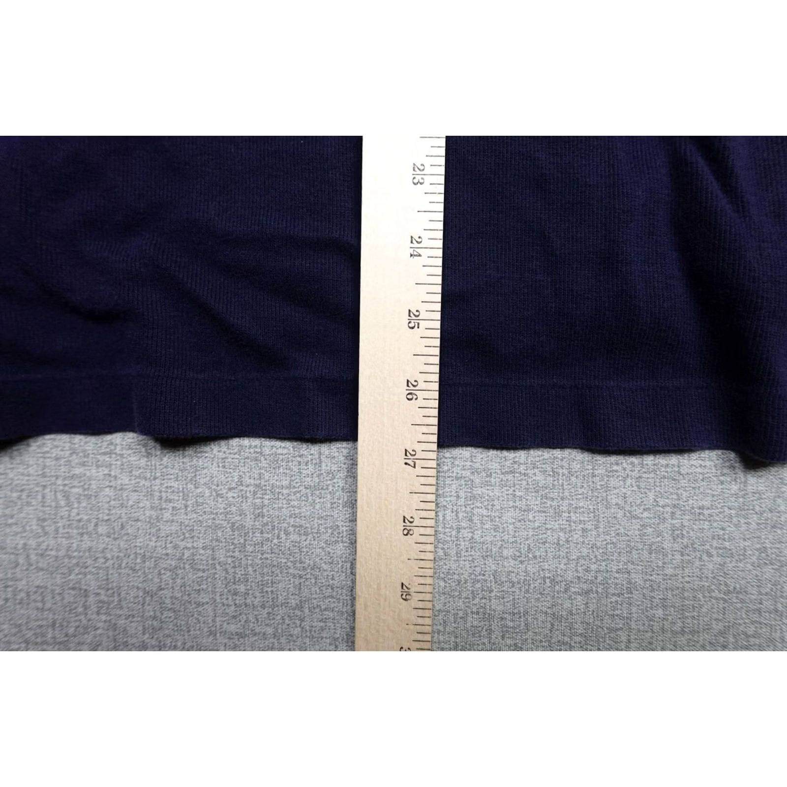 Polo Ralph Lauren Polo Ralph Lauren Estate Rib Quarter Zip Sweater Mens XL Blue Cotton Mock Neck Pullover Knit Long Sleeve Size US XL / EU 56 / 4 - 7 Thumbnail