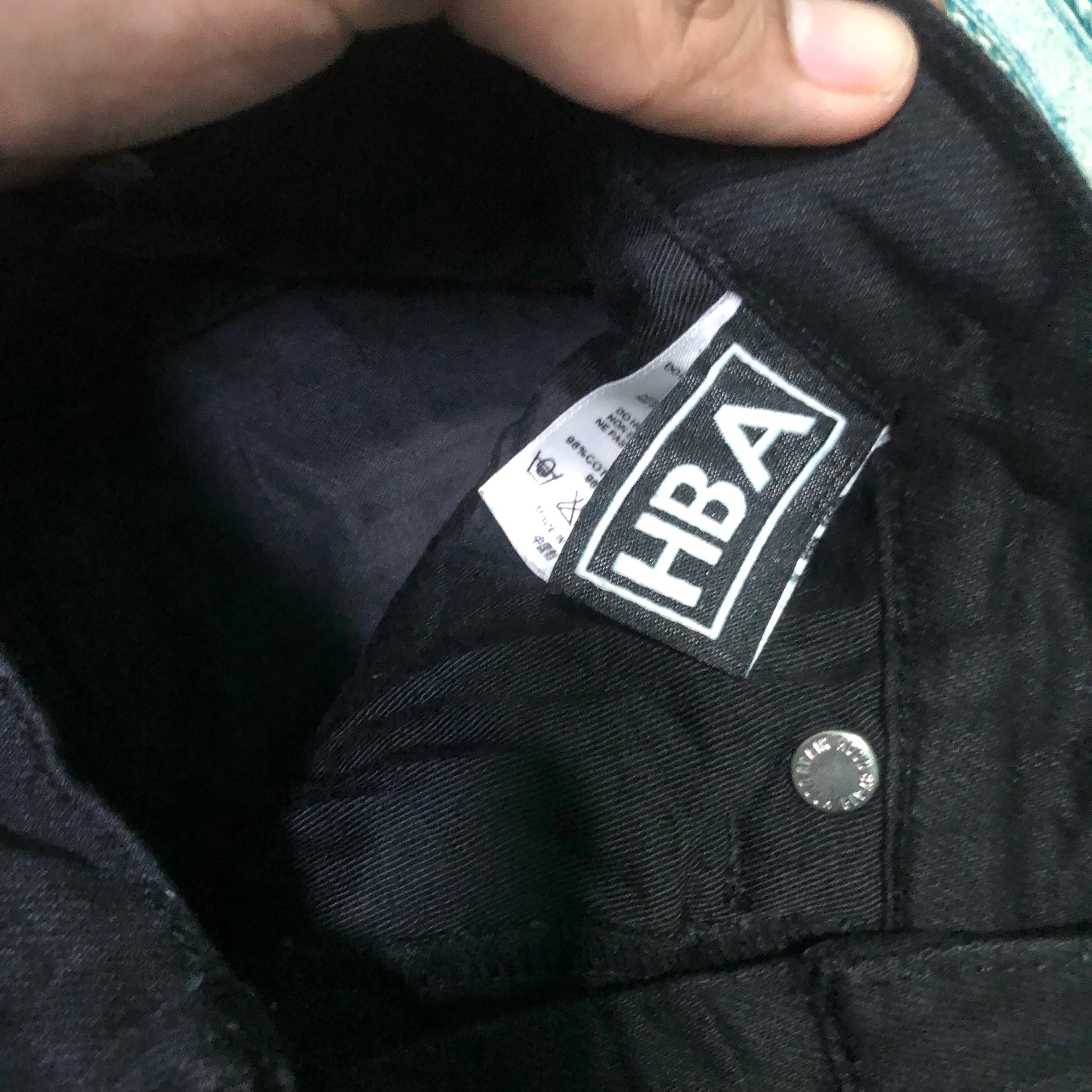 Anonymous Club Hood by air Spell Out Logo Embroidery Jeans Size US 30 / EU 46 - 6 Thumbnail