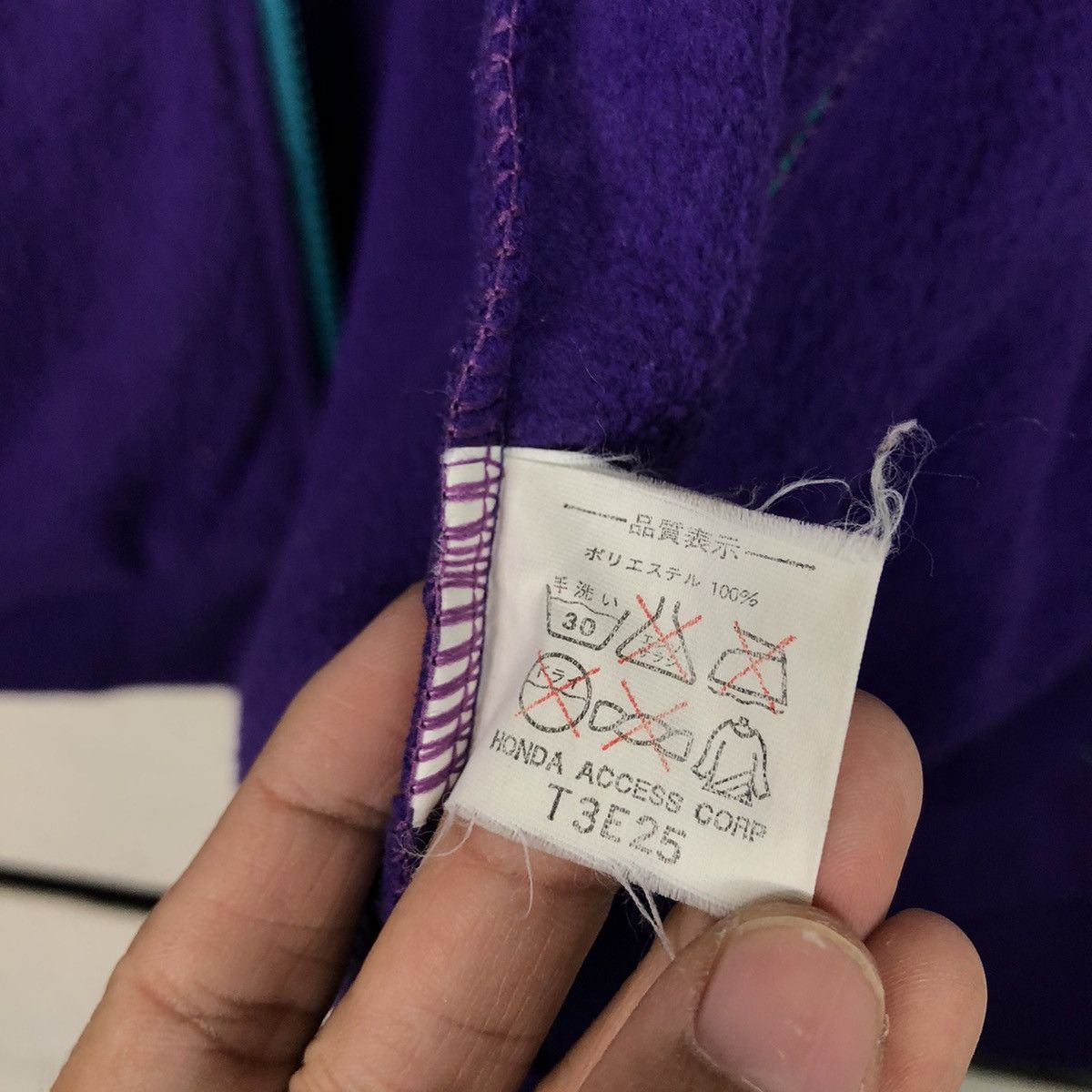 Honda Honda Motorsports Purple Fleece Touring Equipment Collection Size US M / EU 48-50 / 2 - 20 Thumbnail